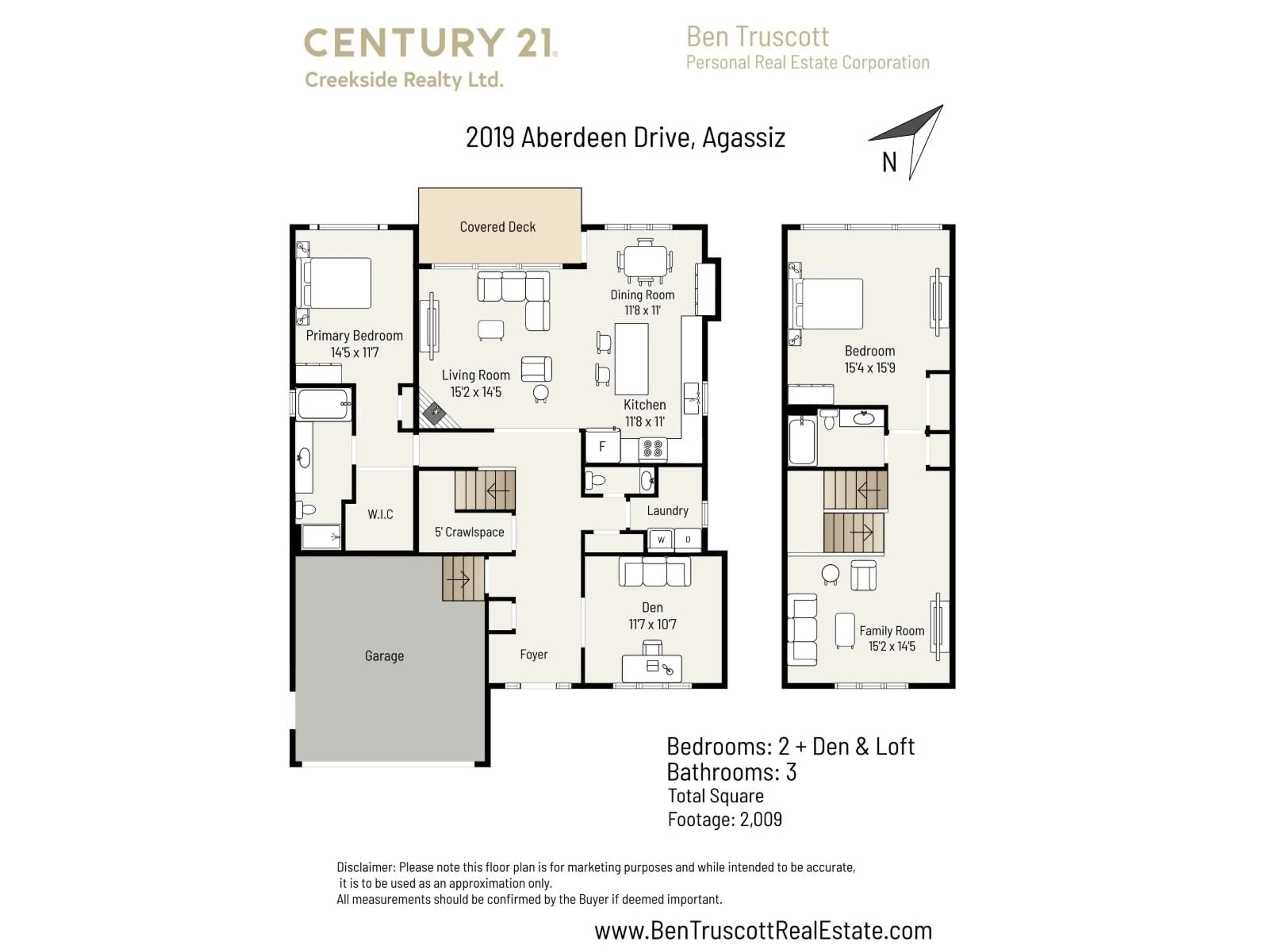 Floor plan for 2019 ABERDEEN DRIVE, Agassiz British Columbia V0M1A1
