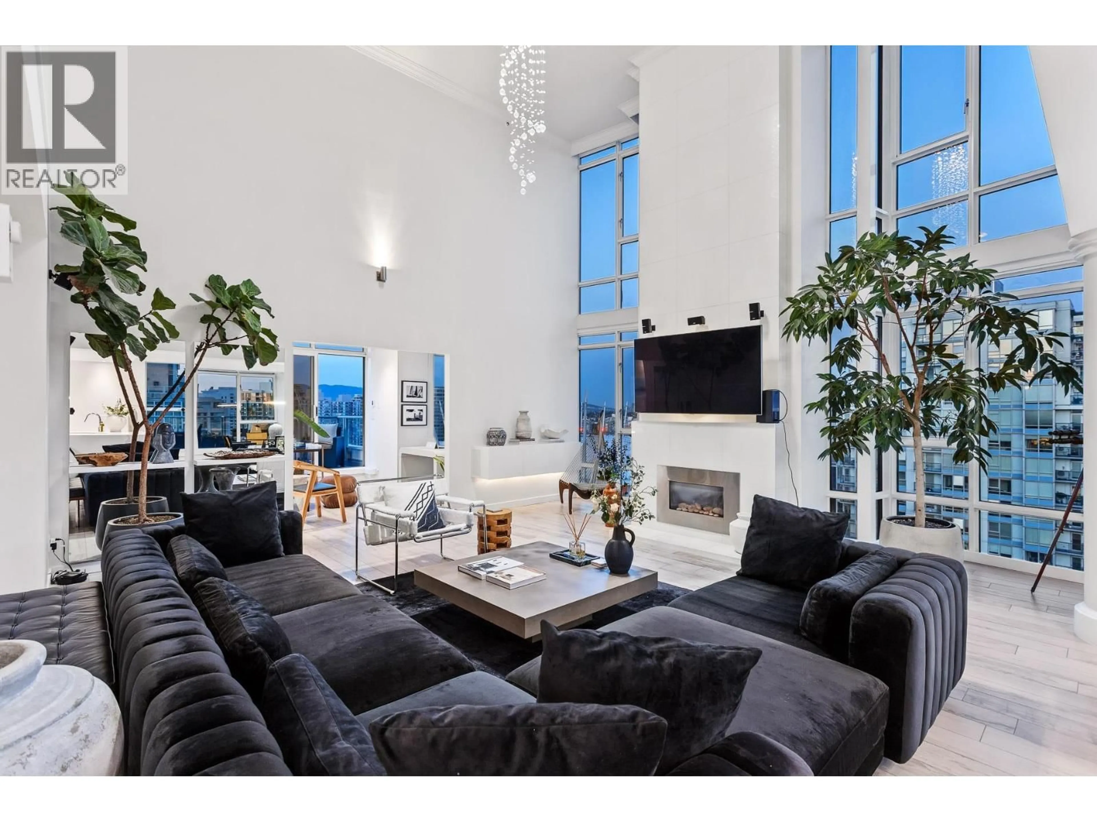 Living room with furniture, unknown for PH1 - 930 CAMBIE STREET, Vancouver British Columbia V6B5X6