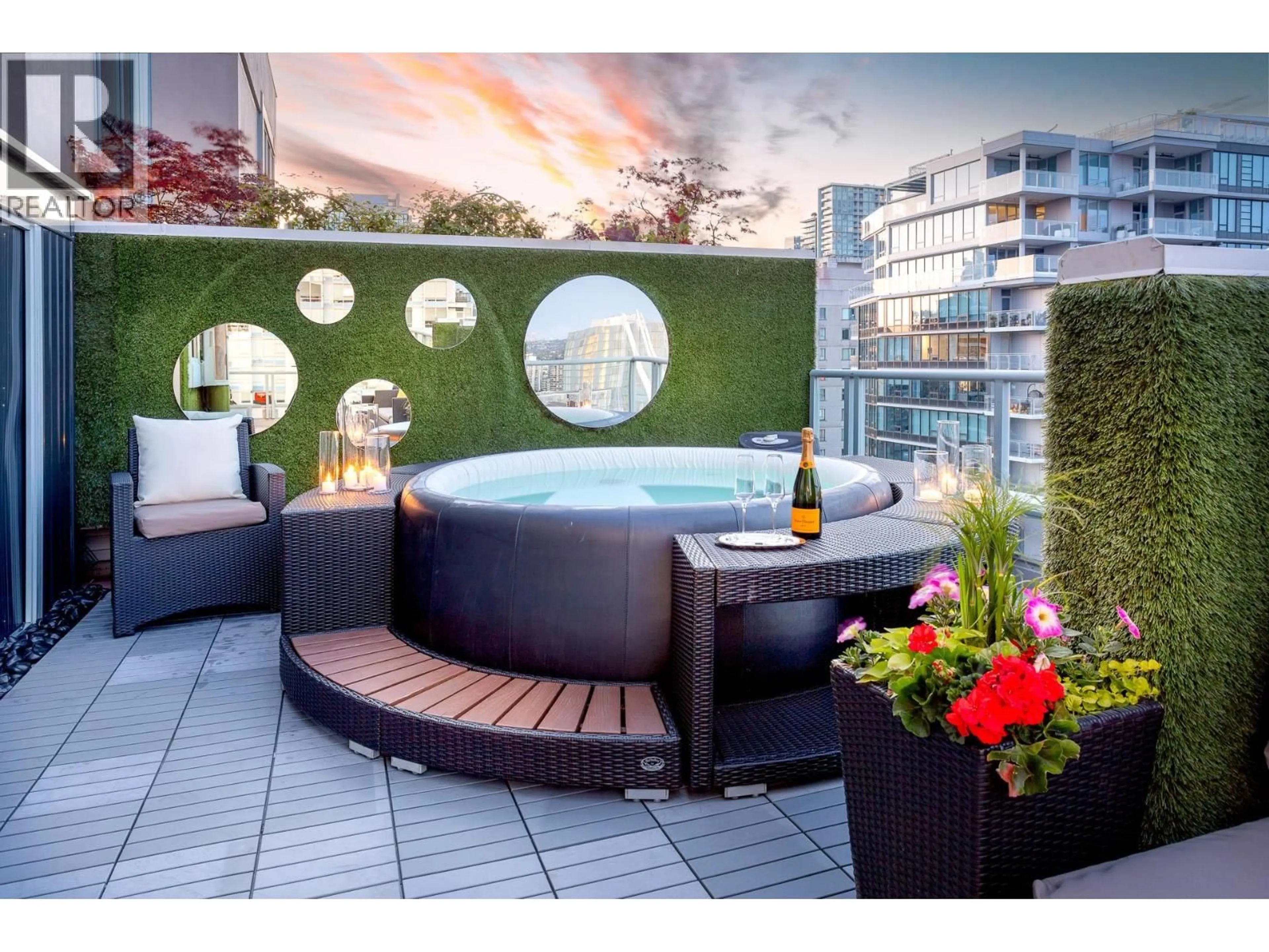 Patio, water/lake/river/ocean view for PH1 - 930 CAMBIE STREET, Vancouver British Columbia V6B5X6