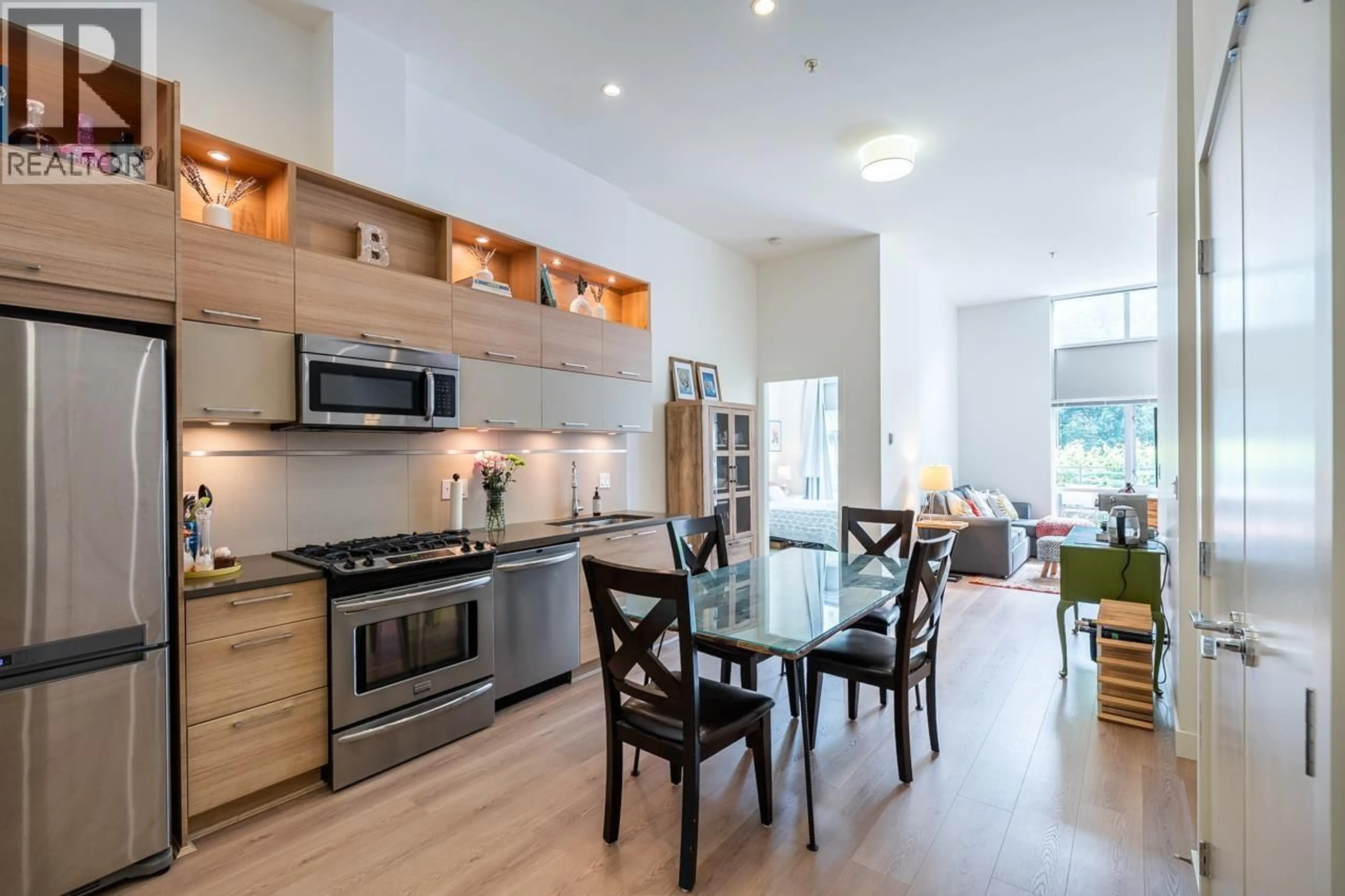 Open concept kitchen, unknown for 6 - 9150 UNIVERSITY HIGH STREET, Burnaby British Columbia V5A0C5