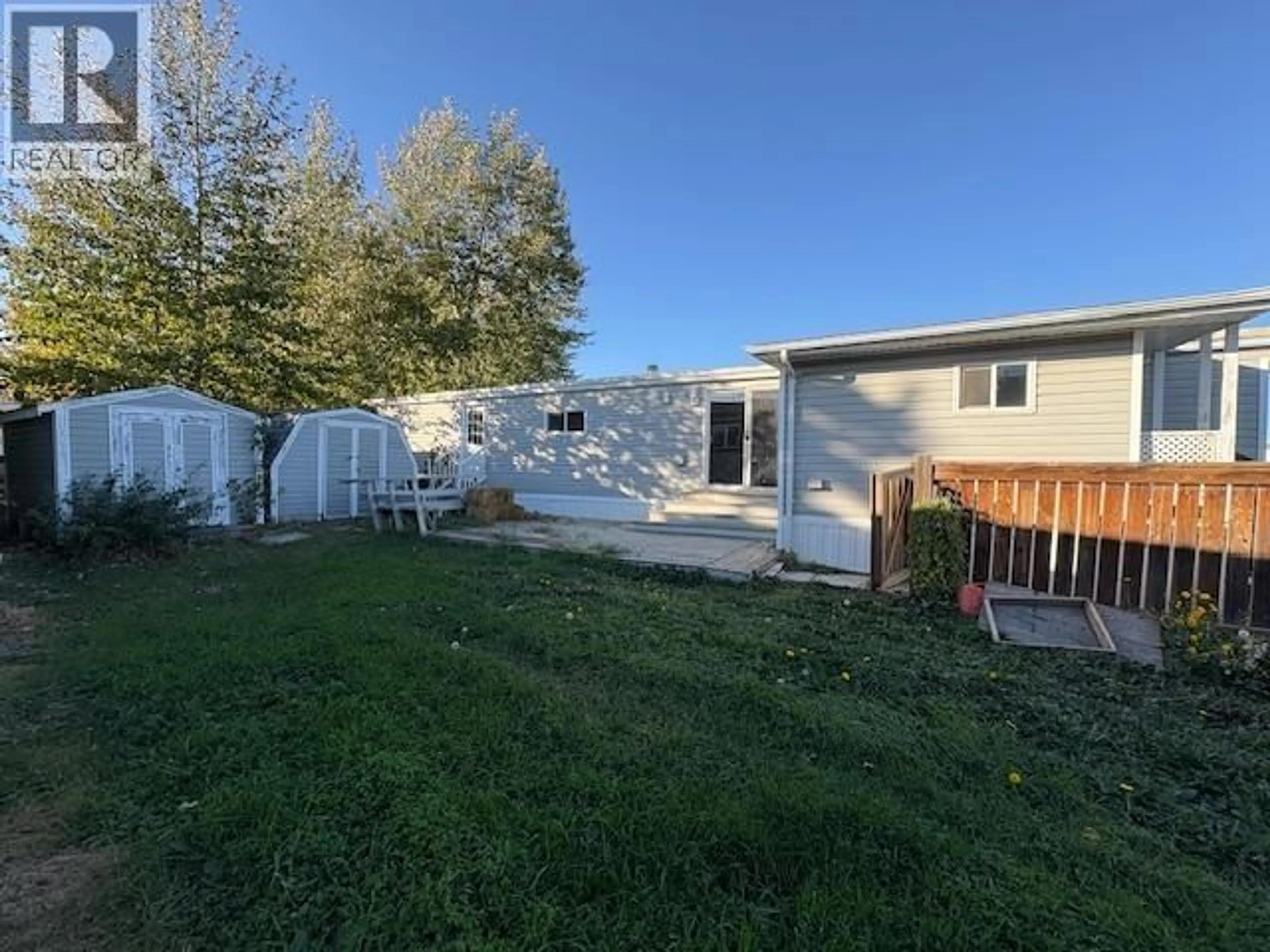 A pic from outside/outdoor area/front of a property/back of a property/a pic from drone, unknown for 61 - 8420 ALASKA HIGHWAY, Fort St. John British Columbia V1J4J6