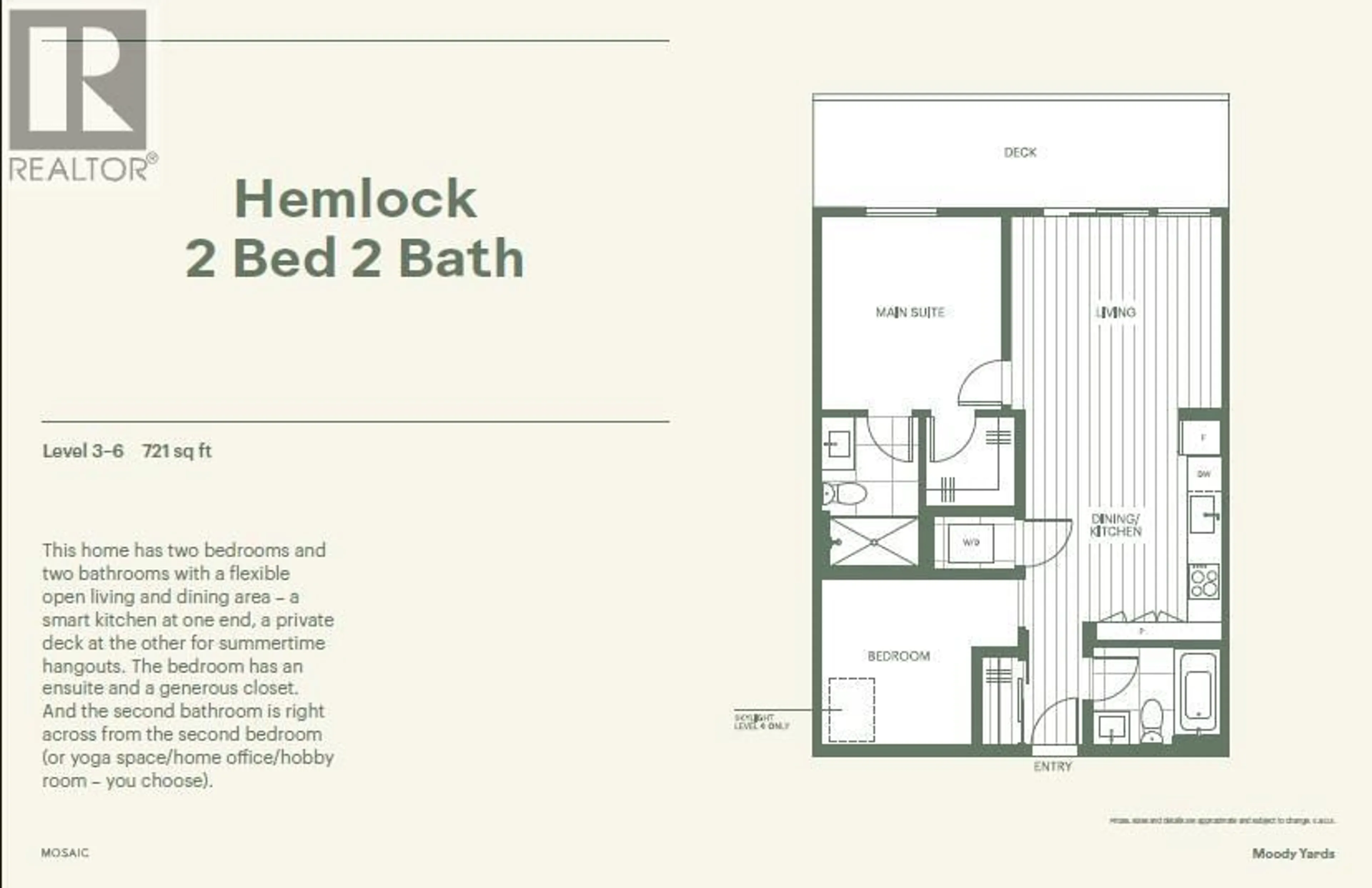 Floor plan for 414 - 3055 MURRAY STREET, Port Moody British Columbia V3H0P4