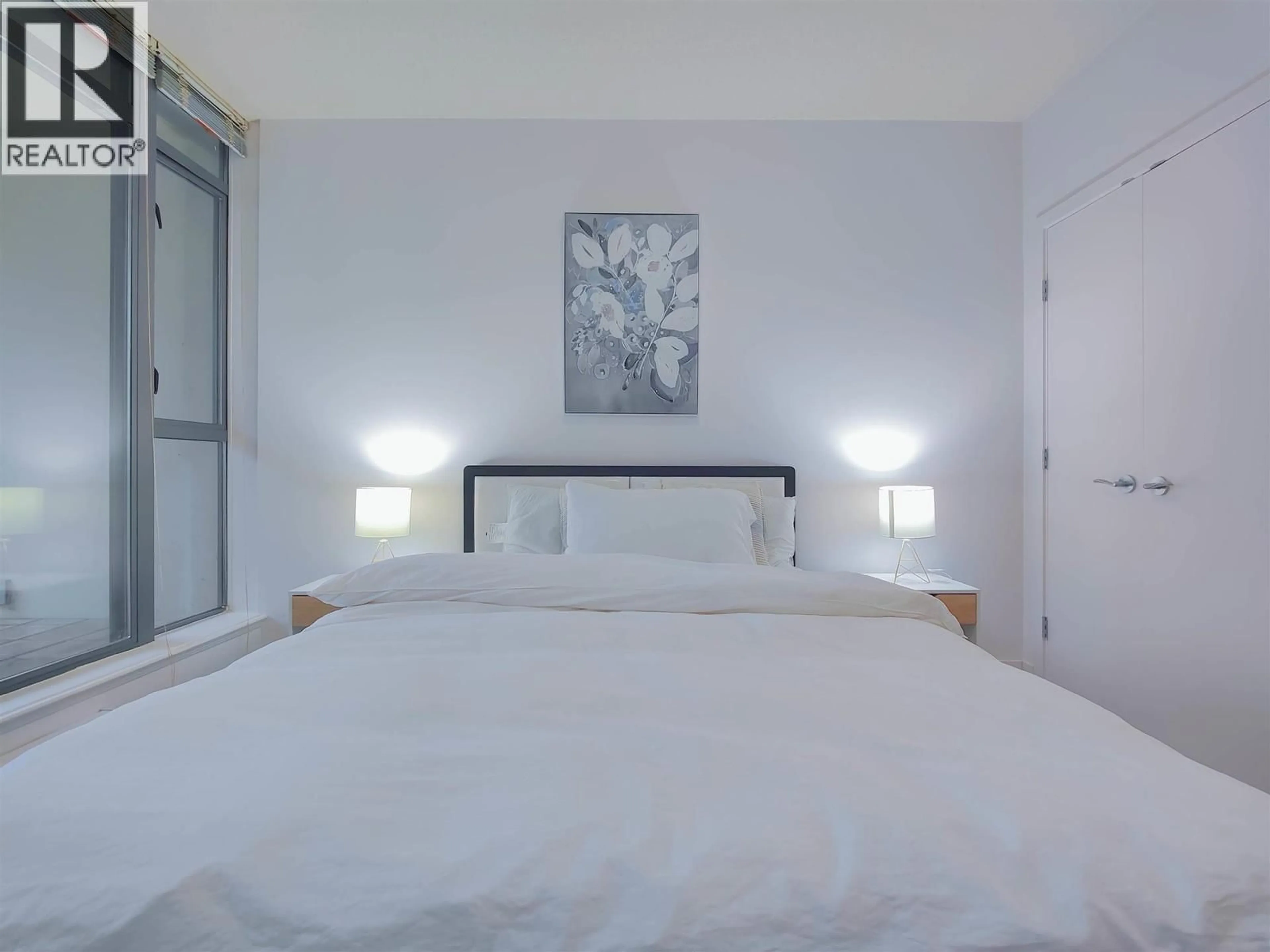 Bedroom with bed, unknown for 502 - 7360 ELMBRIDGE WAY, Richmond British Columbia V6X0A5