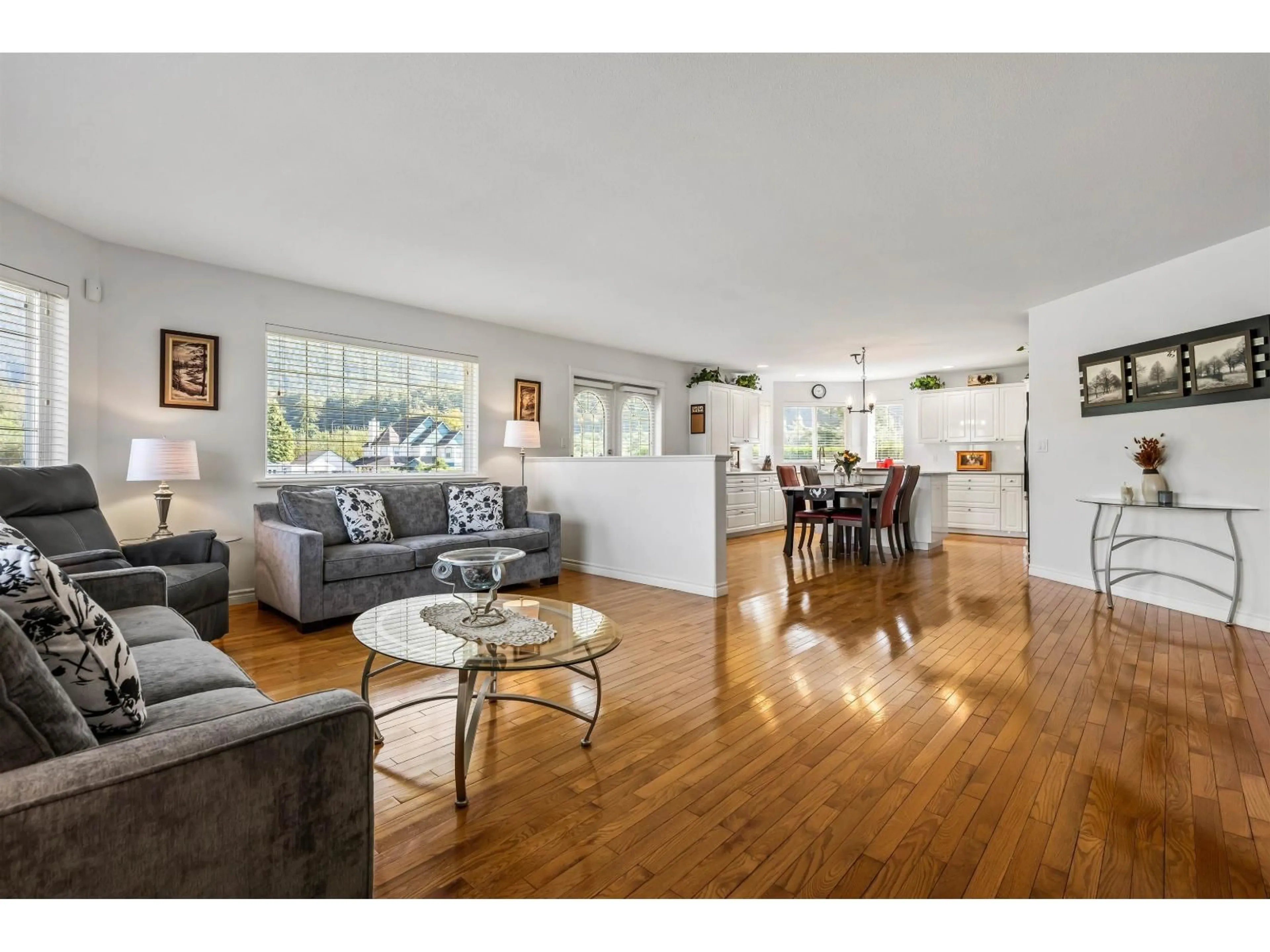 Living room with furniture, wood/laminate floor for 9871 PARKWOOD DRIVE, Rosedale British Columbia V0X1X1
