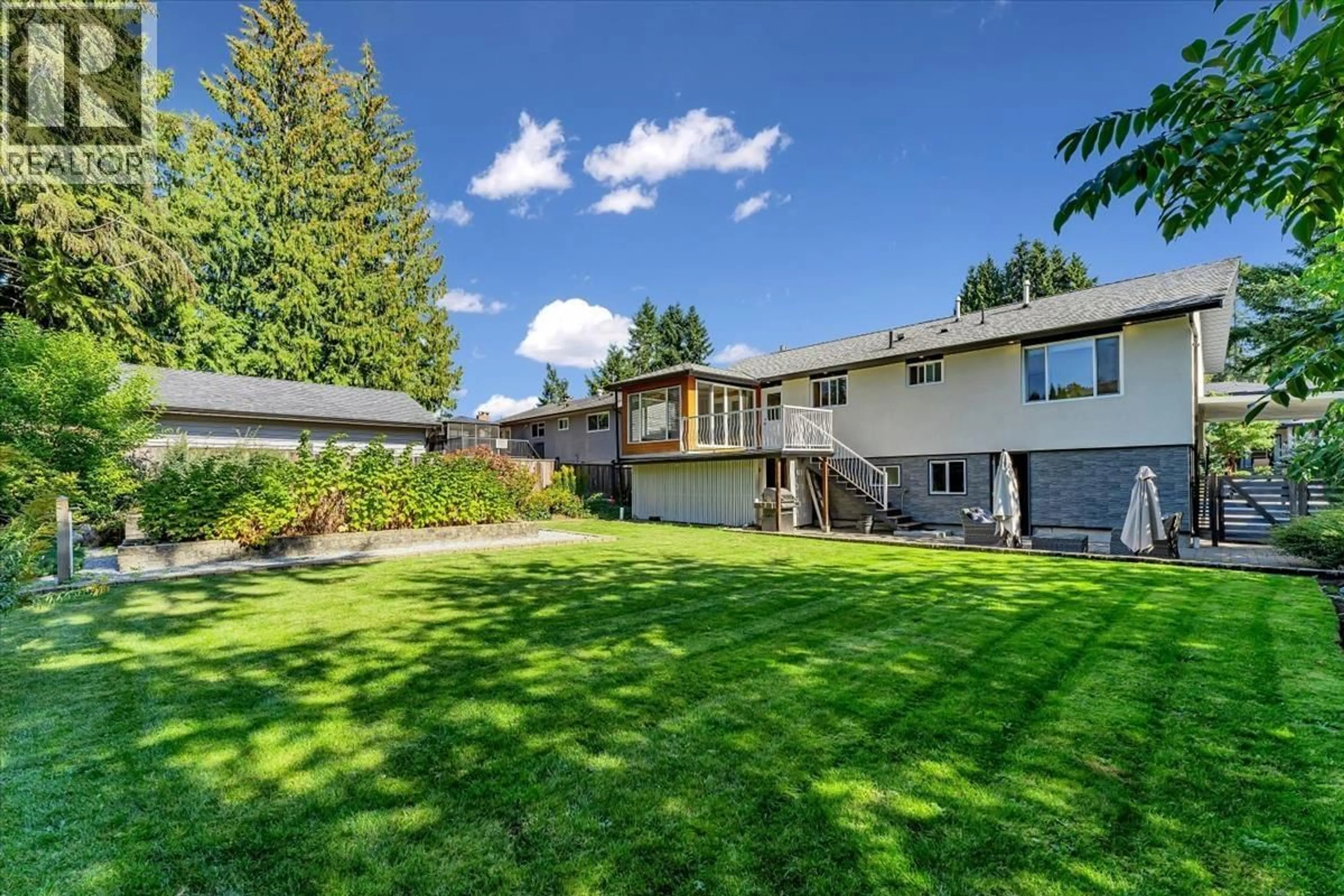 A pic from outside/outdoor area/front of a property/back of a property/a pic from drone, mountain view for 676 FIRDALE STREET, Coquitlam British Columbia V3J6N1