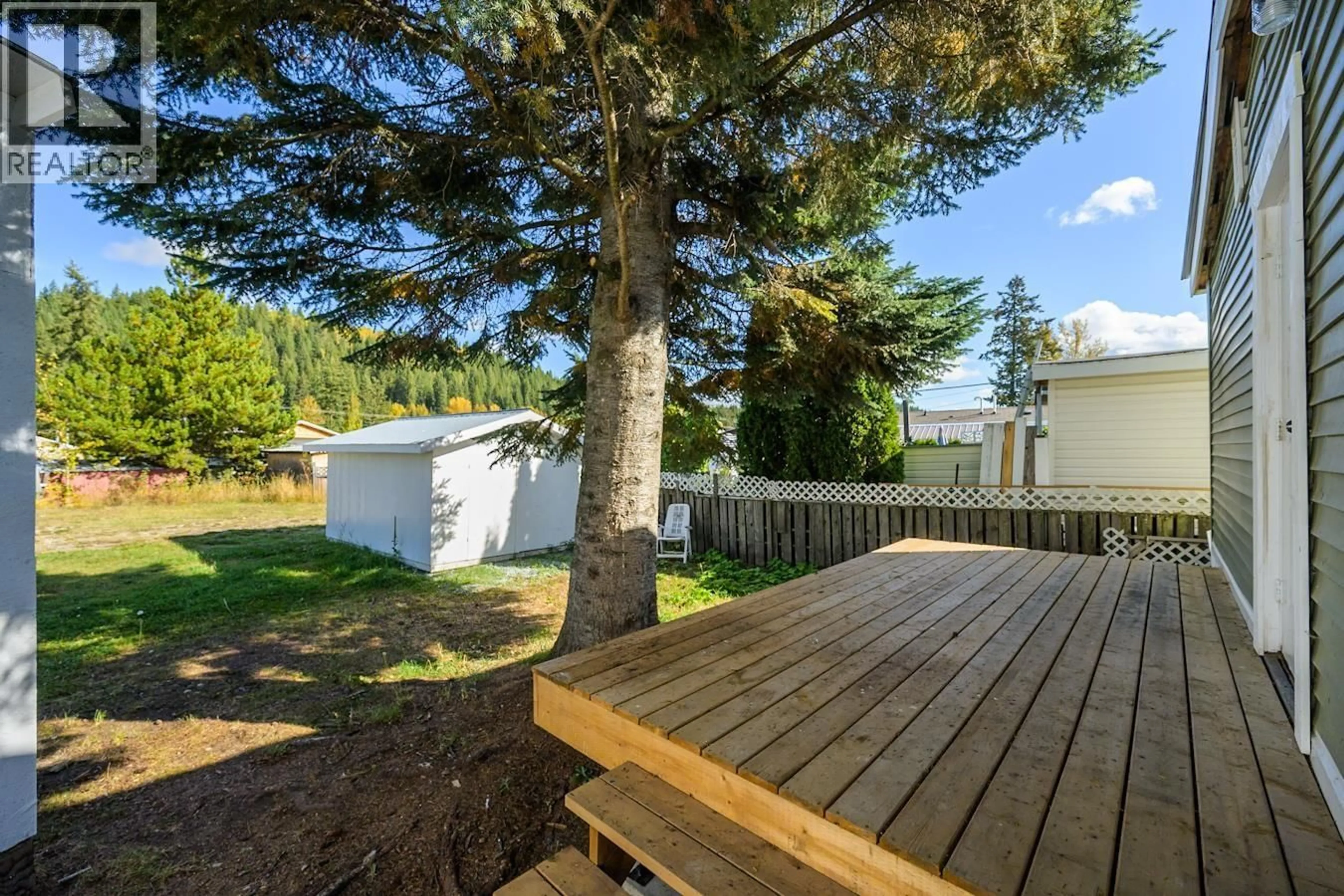 Patio, forest/trees view for 68 - 5125 NORTH NECHAKO ROAD, Prince George British Columbia V2K4V7