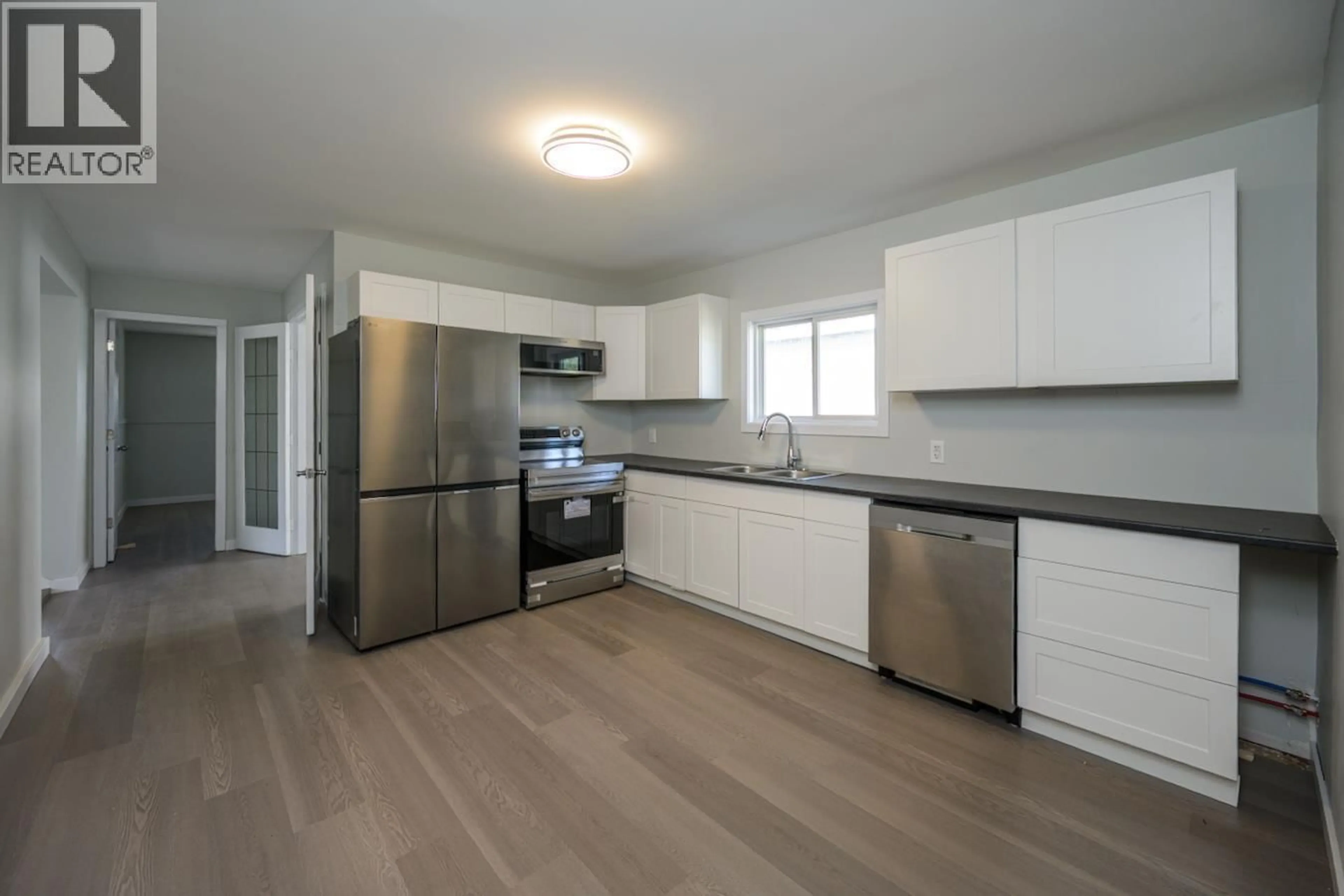 Standard kitchen, wood/laminate floor for 68 - 5125 NORTH NECHAKO ROAD, Prince George British Columbia V2K4V7