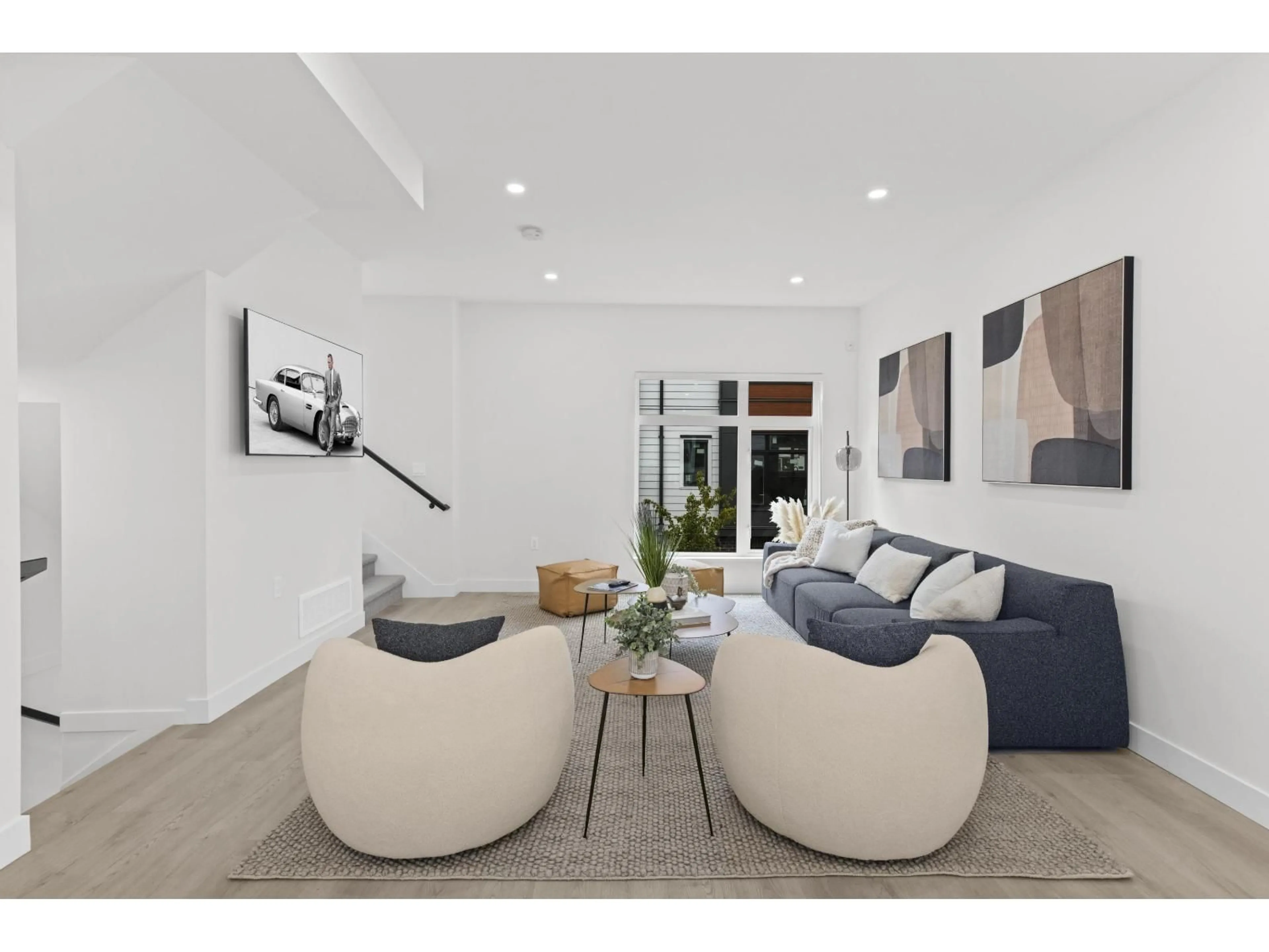 Living room with furniture, unknown for 21 - 1959 165A, Surrey British Columbia V3Z1K3
