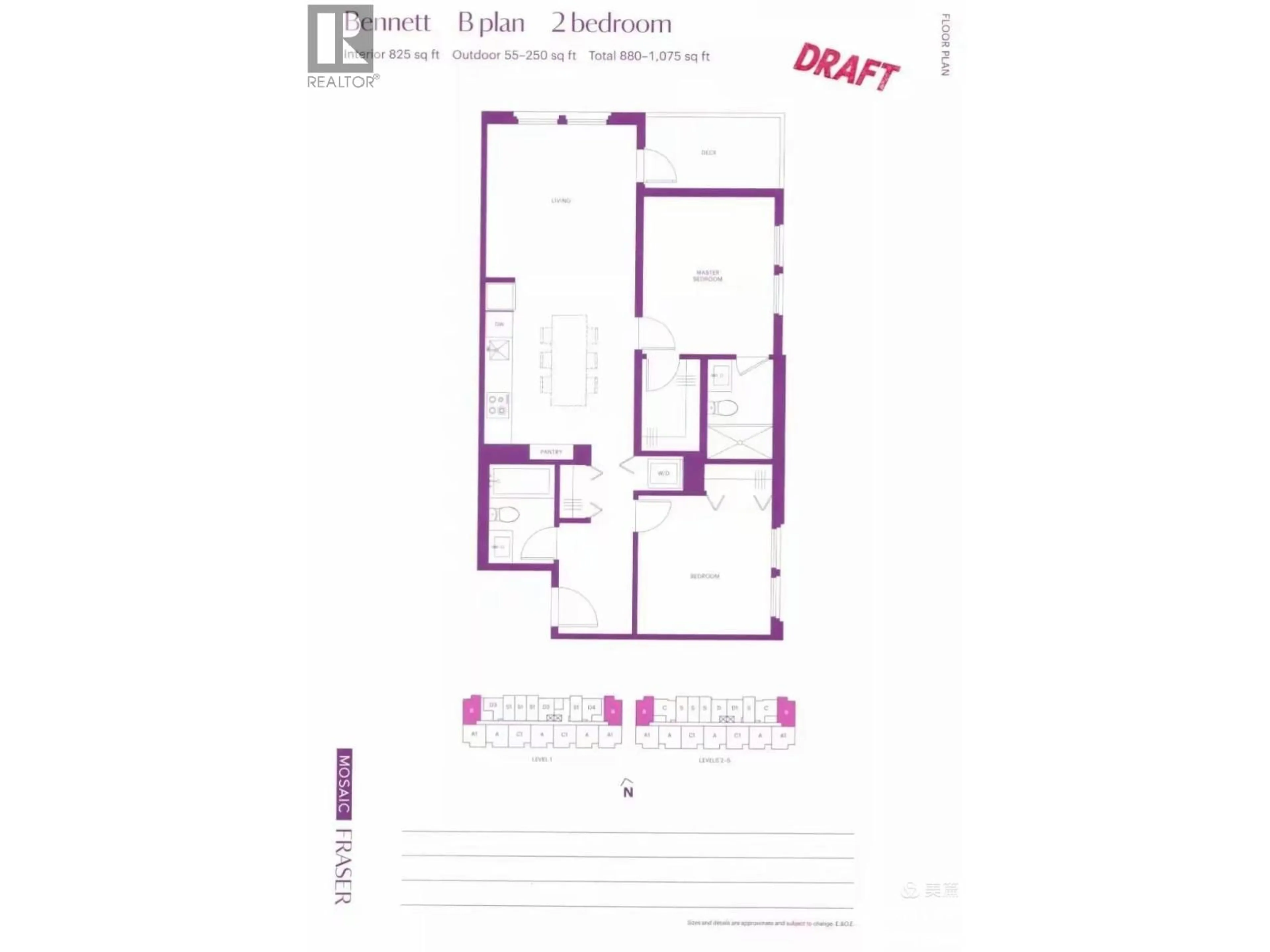 Floor plan for 306 - 9228 SLOPES MEWS, Burnaby British Columbia V5A0E9