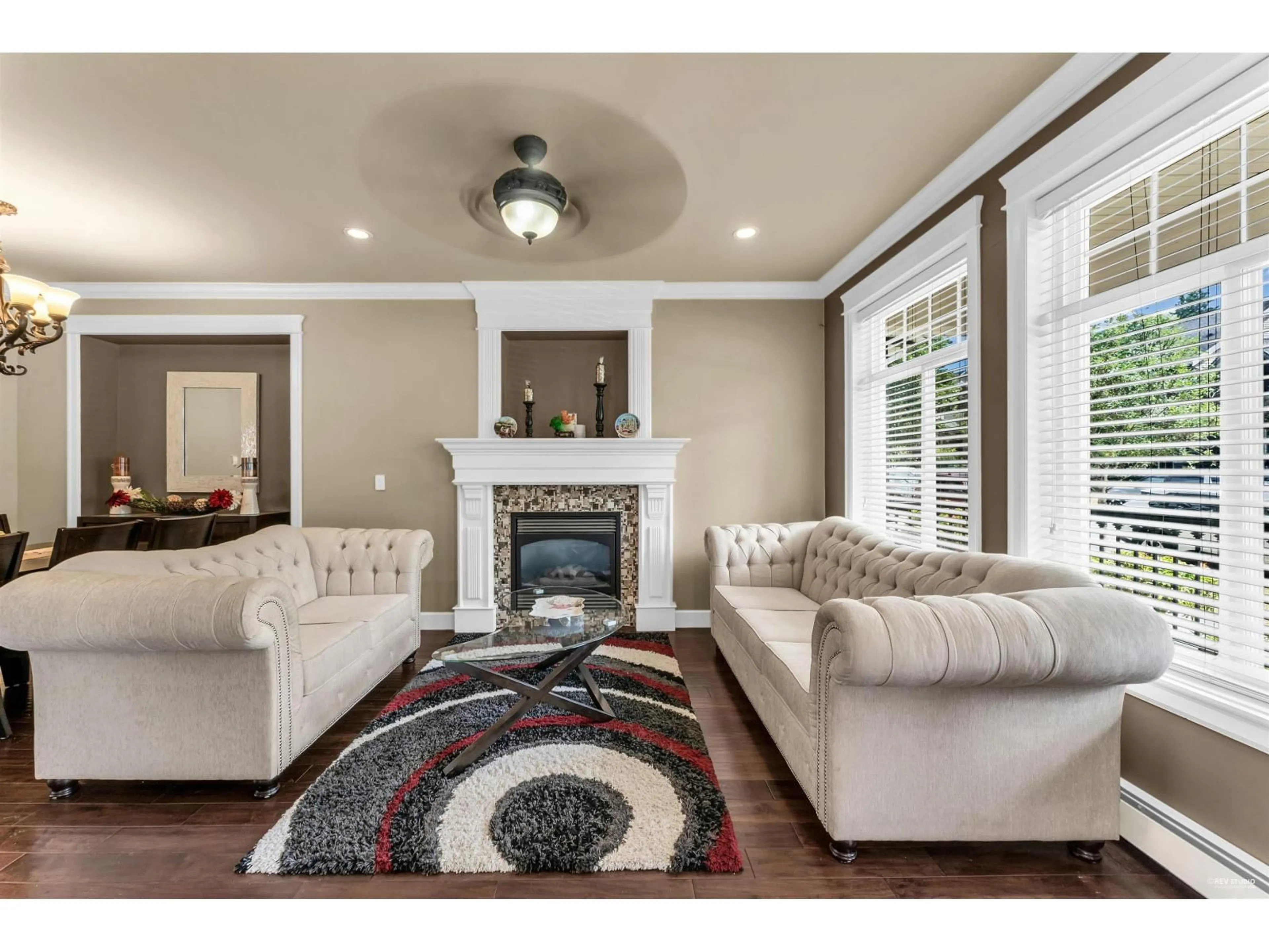 Living room with furniture, unknown for 5865 131A, Surrey British Columbia V3X0E4