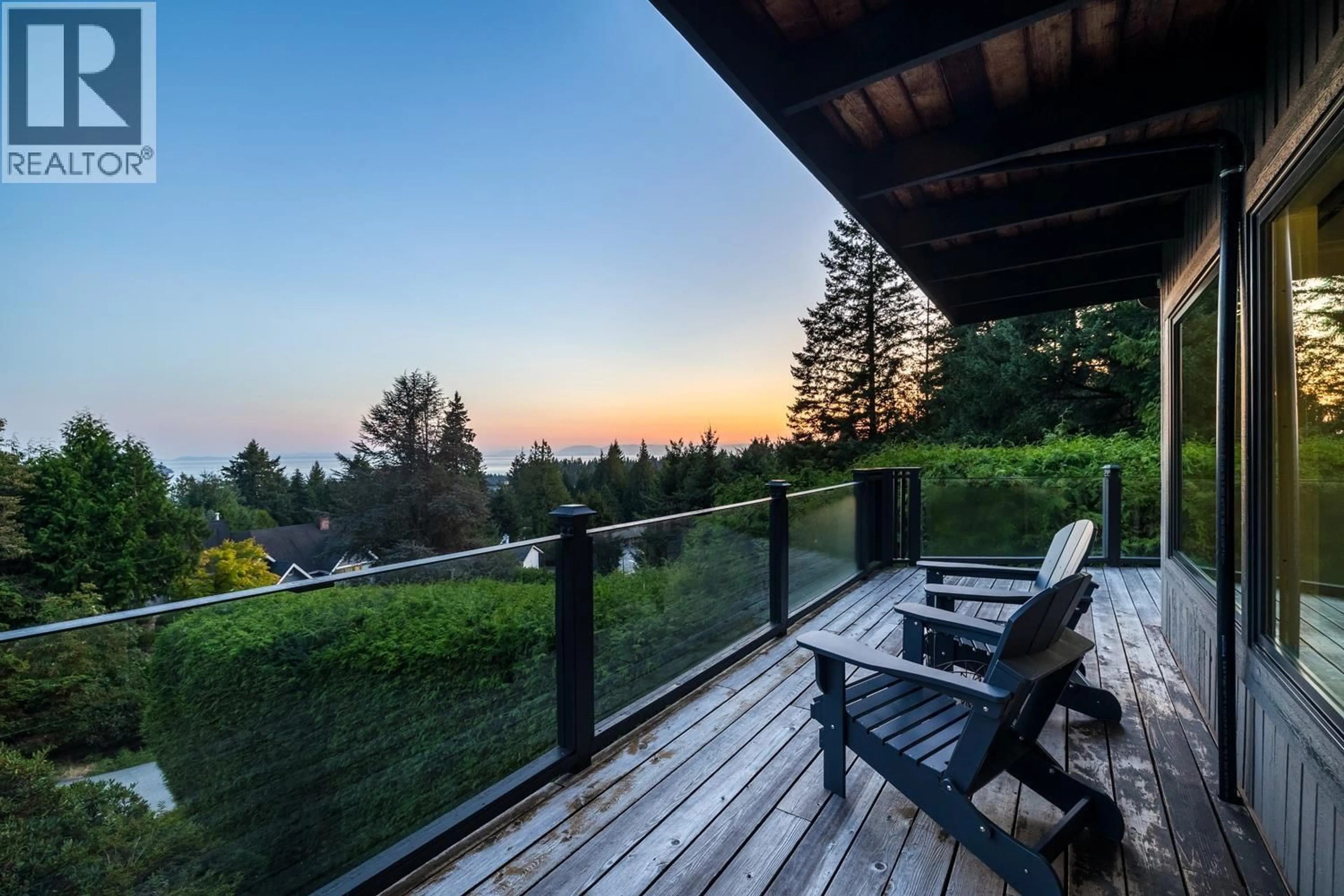 Patio, water/lake/river/ocean view for 4615 WOODGREEN DRIVE, West Vancouver British Columbia V7S2V4