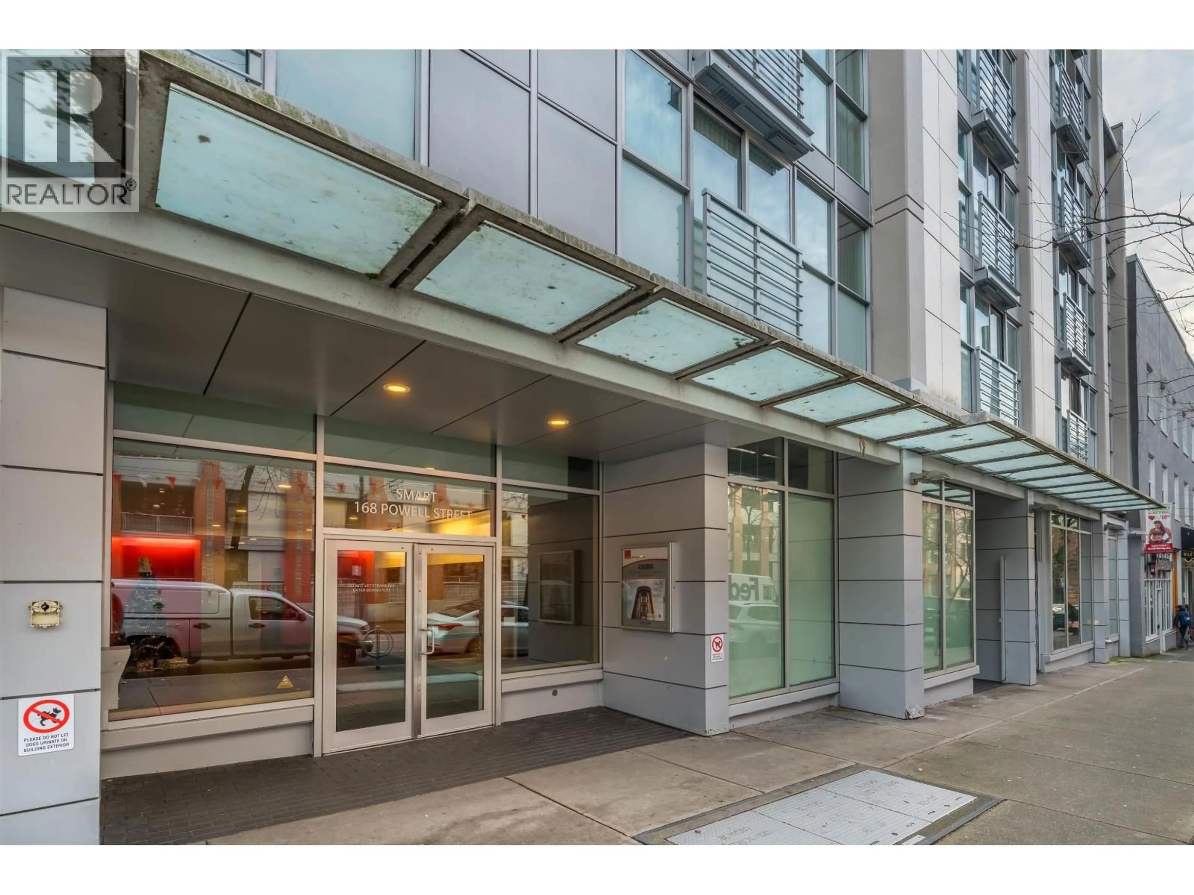 Indoor foyer for 816 - 168 POWELL STREET, Vancouver British Columbia V6A0B2