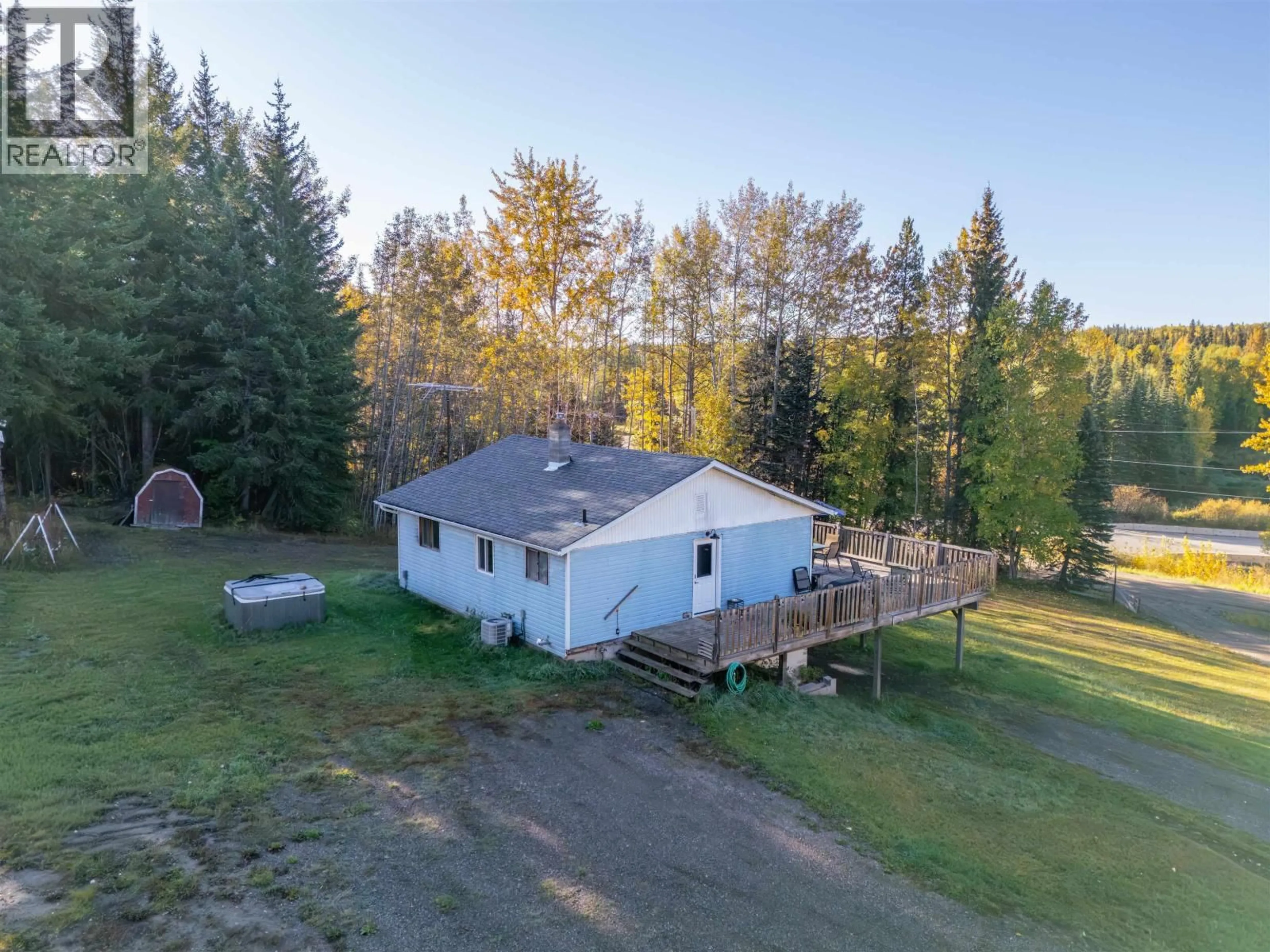 A pic from outside/outdoor area/front of a property/back of a property/a pic from drone, unknown for 18370 CHIEF LAKE POST OFFICE ROAD, Prince George British Columbia V2K5K4