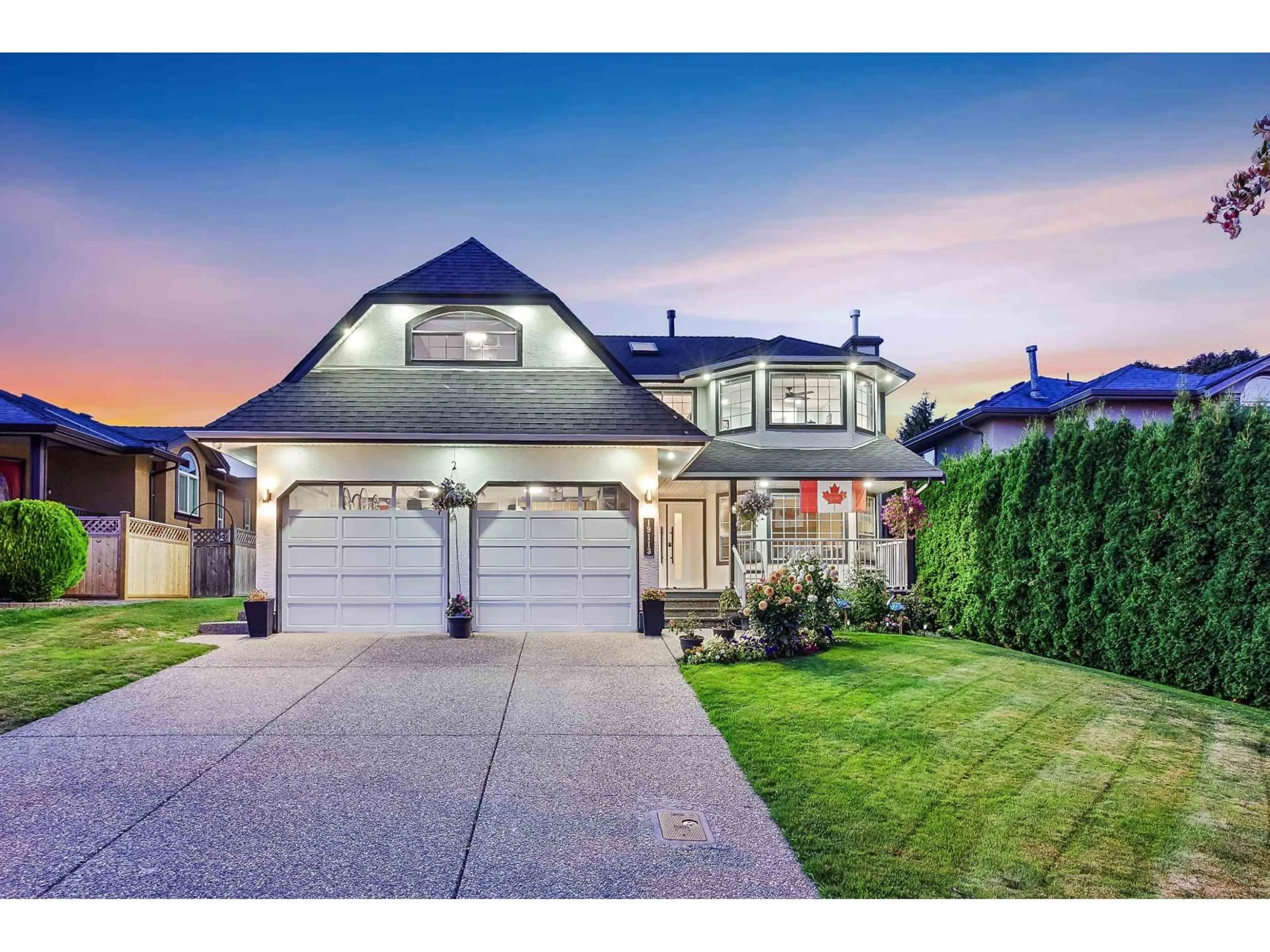 Home with vinyl exterior material, street for 19113 62A, Surrey British Columbia V3S8C6