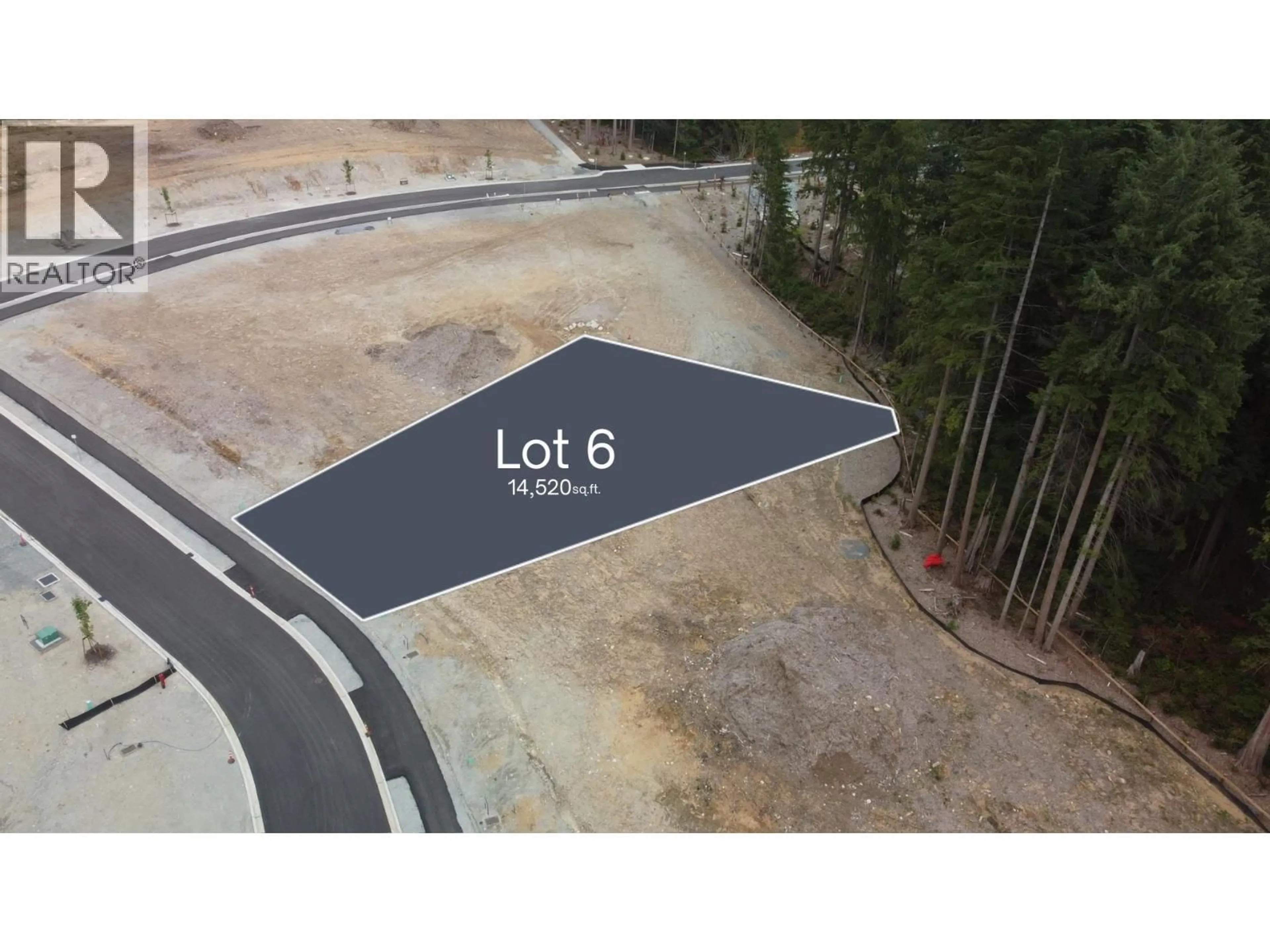A pic from outside/outdoor area/front of a property/back of a property/a pic from drone, street for LOT 6 - 2307 SUNNYSIDE ROAD, Port Moody British Columbia V3H4Y4