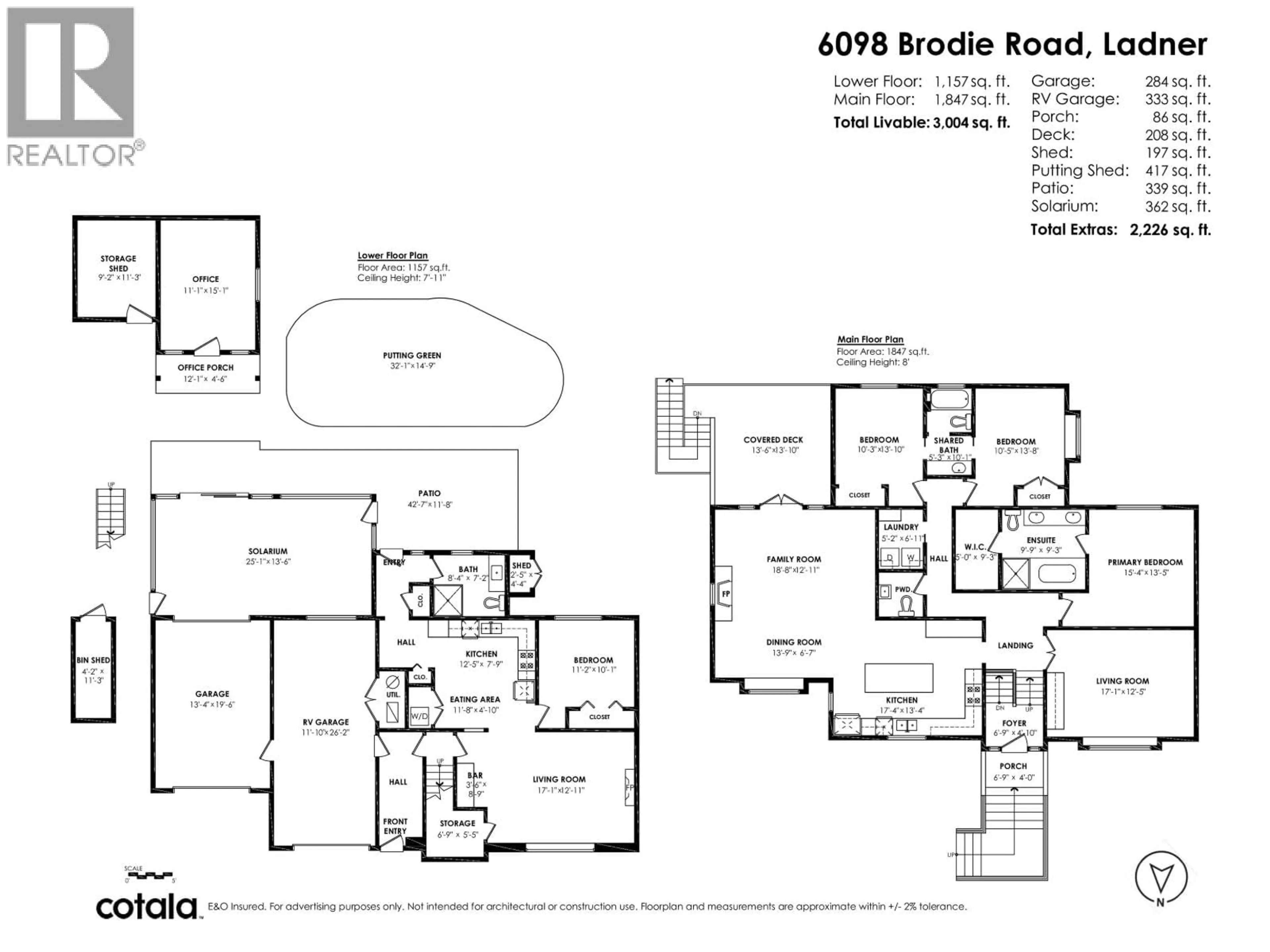 Floor plan for 6098 BRODIE ROAD, Delta British Columbia V4K2B7