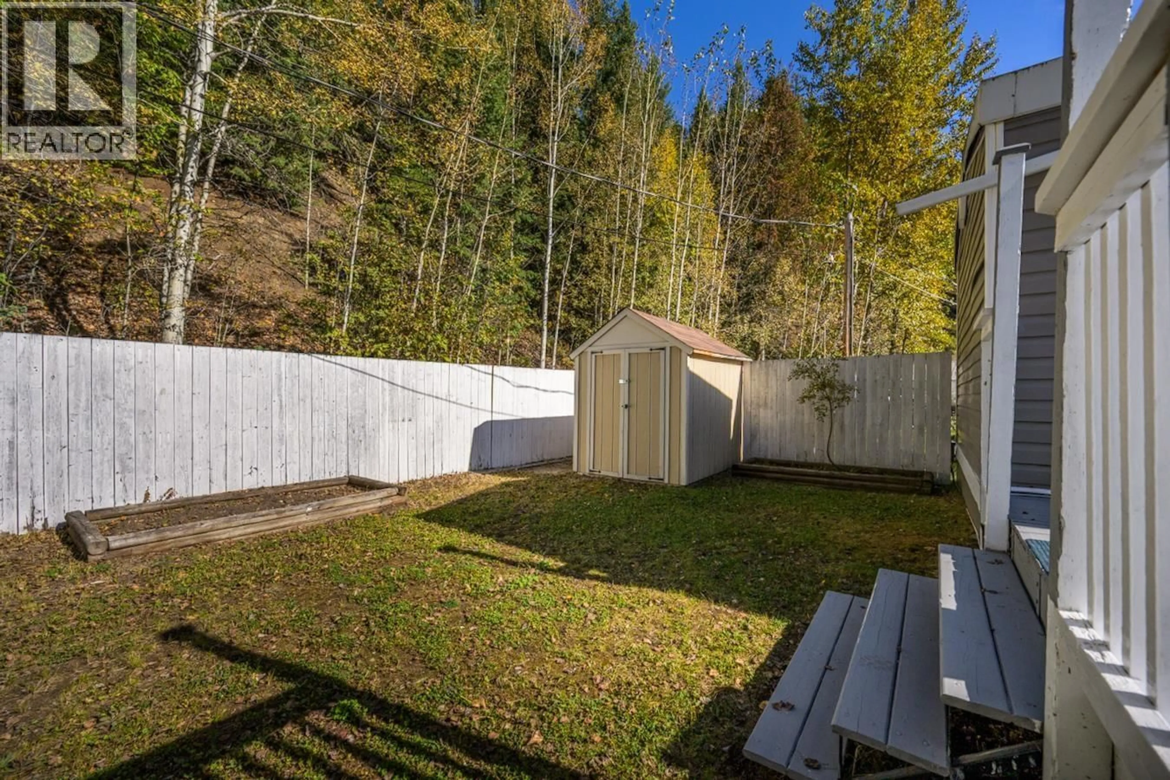 Patio, forest/trees view for 223 - 5130 NORTH NECHAKO ROAD, Prince George British Columbia V2K4V7
