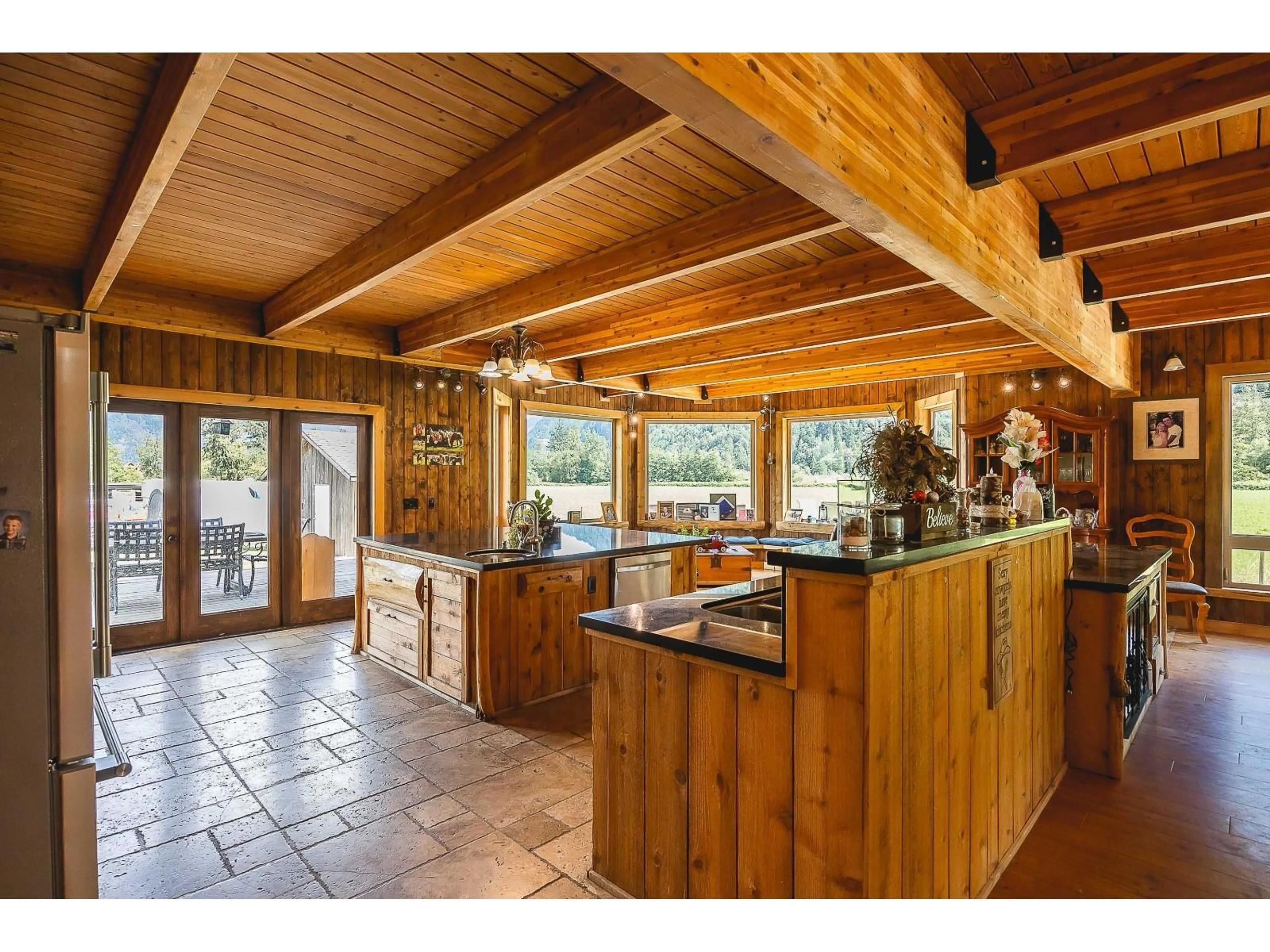 Open concept kitchen, unknown for 58261 FANCHER ROAD, Laidlaw British Columbia V0X1L2