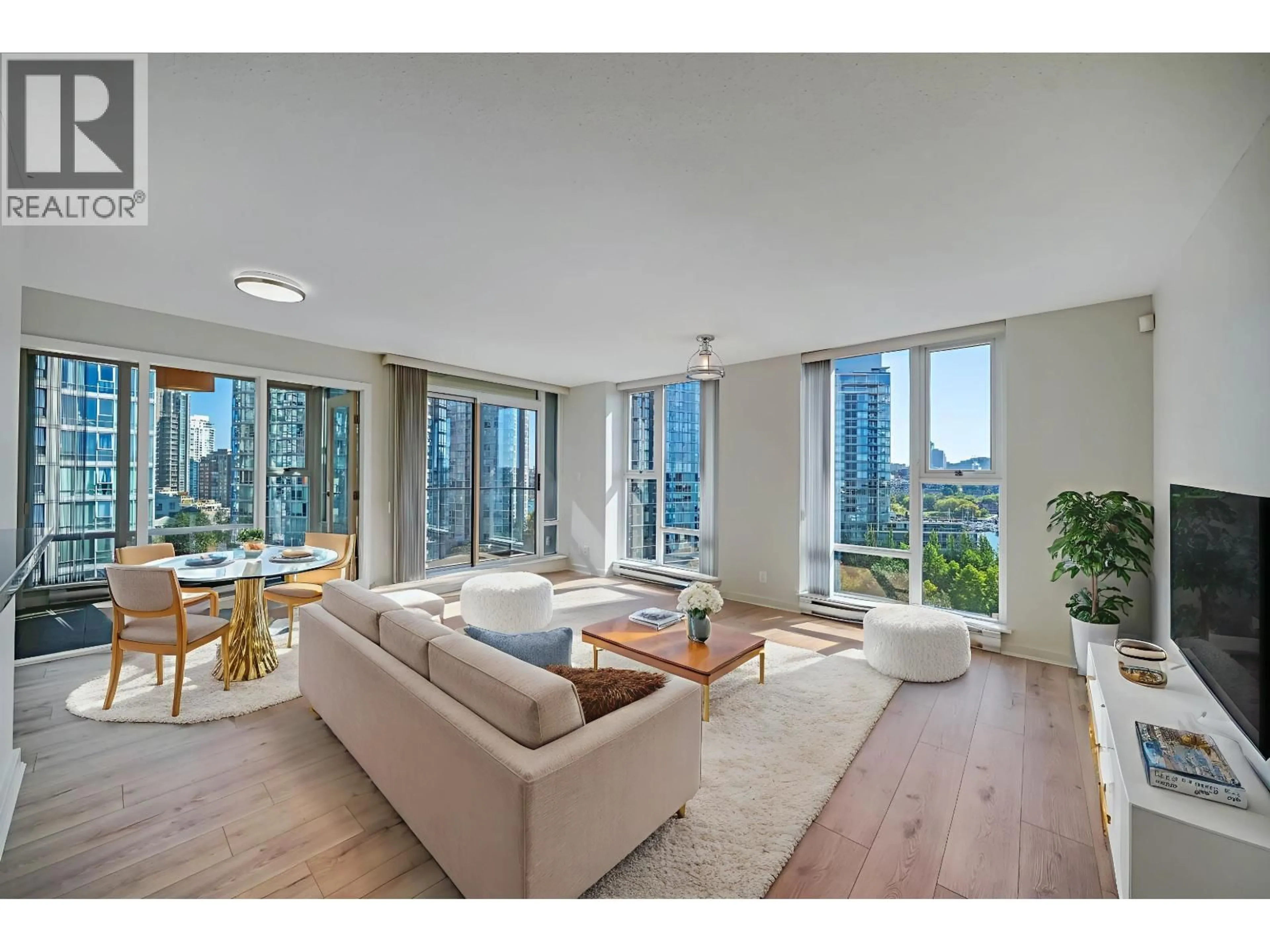 Living room with furniture, unknown for 1506 - 583 BEACH CRESCENT, Vancouver British Columbia V6Z3E6