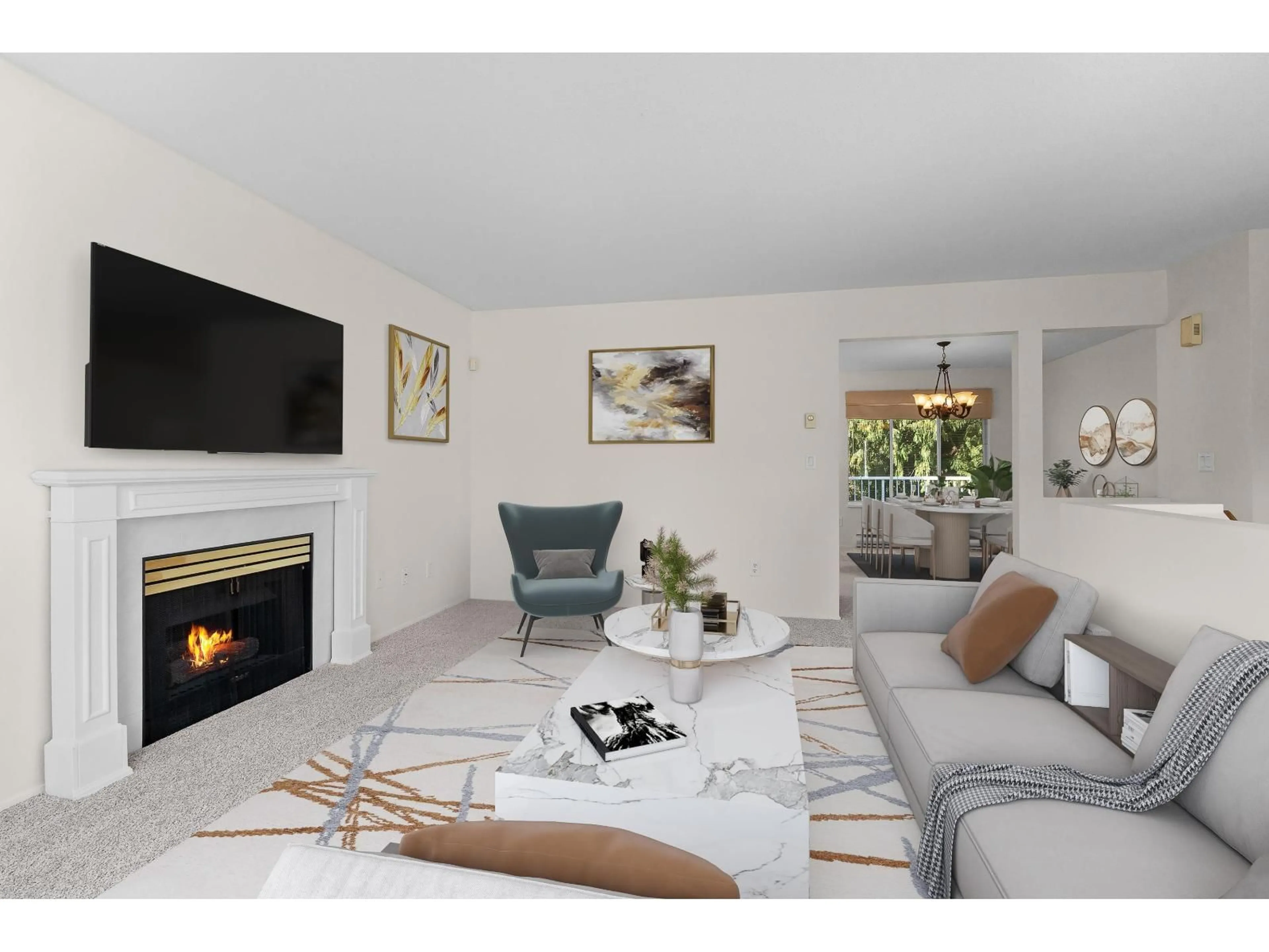 Living room with furniture, unknown for 2577 126TH, Surrey British Columbia V4A3P6