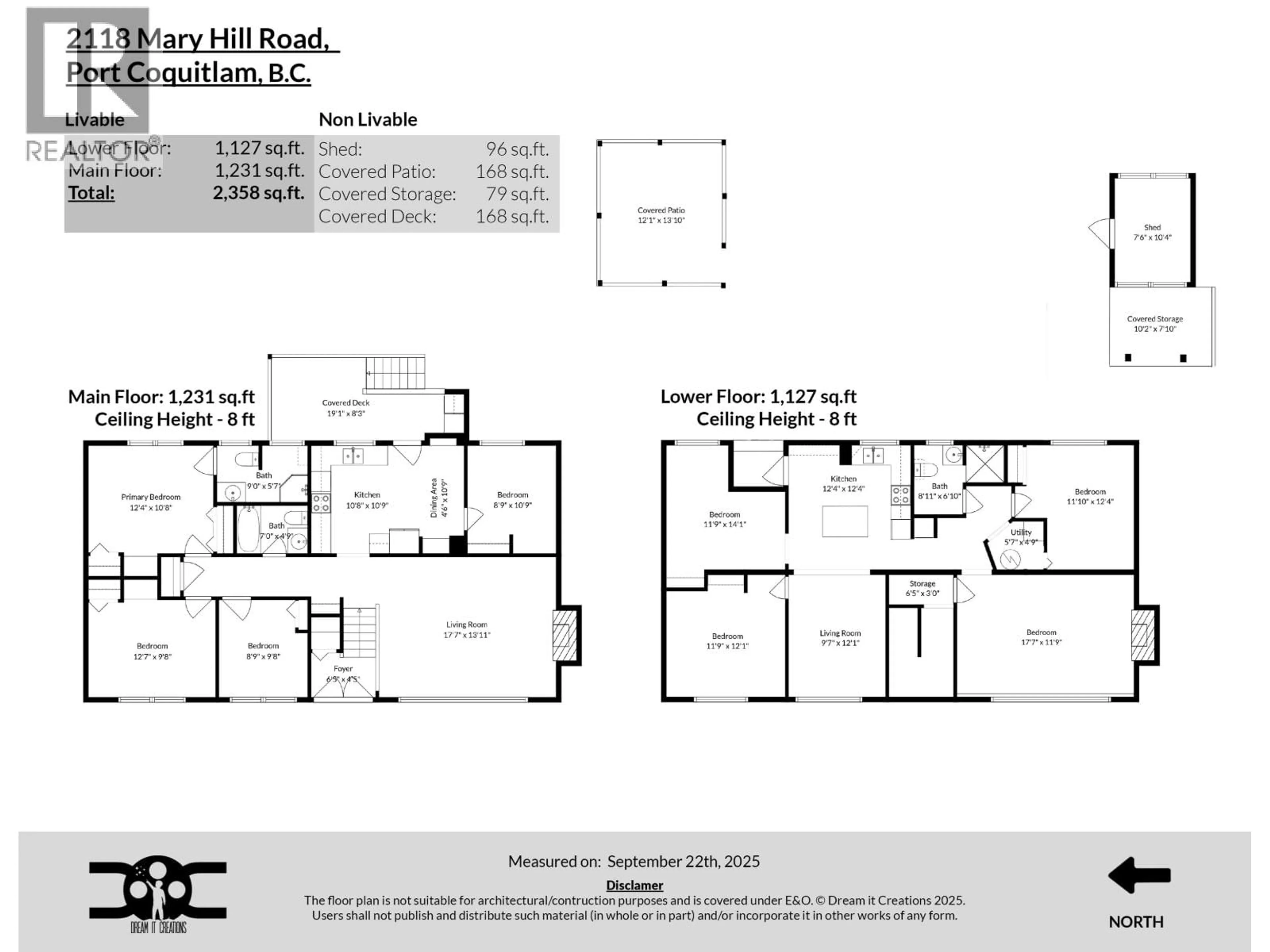 Floor plan for 2118 MARY HILL ROAD, Port Coquitlam British Columbia V3C3A1