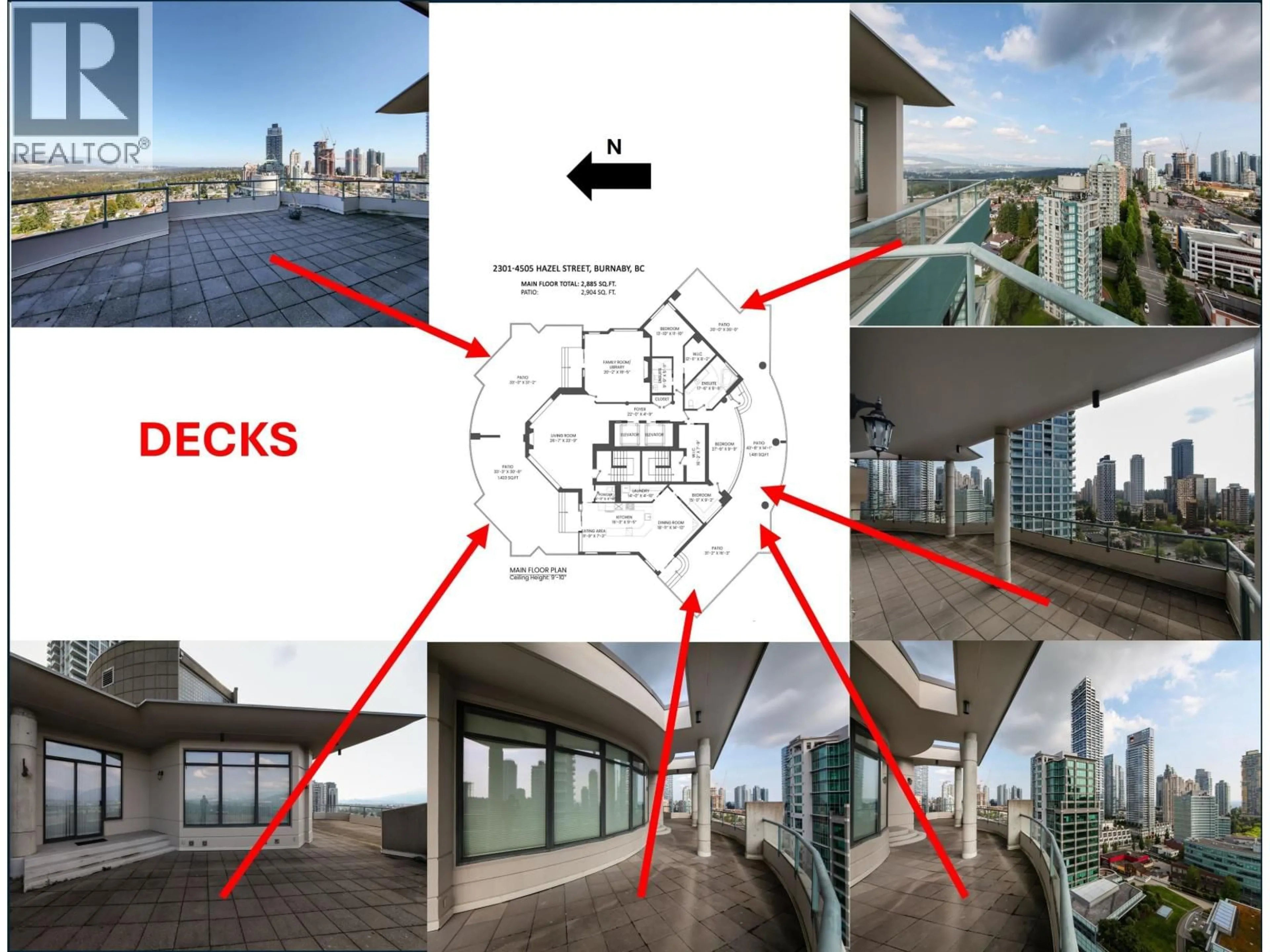 Unknown for 2301 - 4505 HAZEL STREET, Burnaby British Columbia V5H4T1