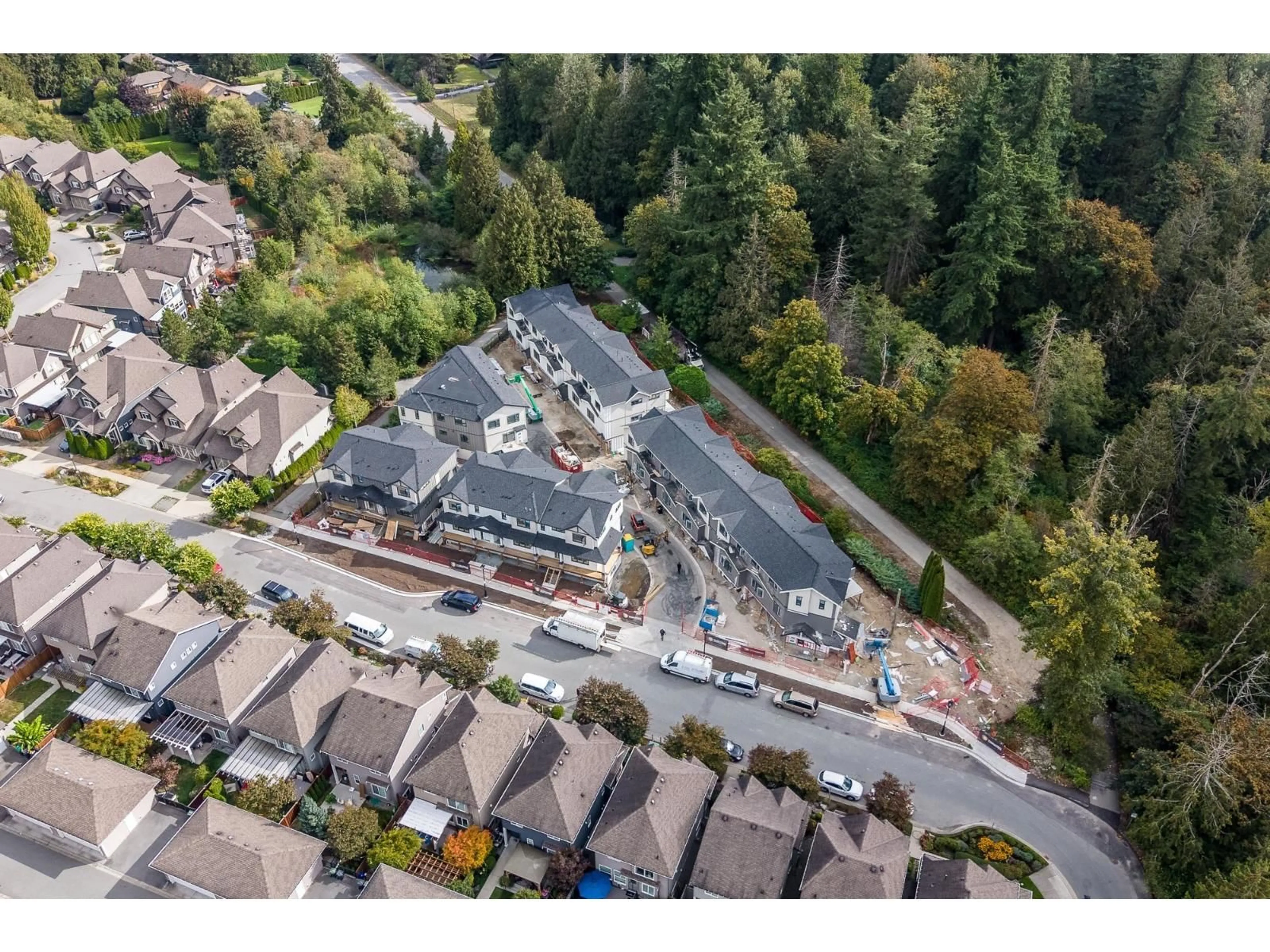 A pic from outside/outdoor area/front of a property/back of a property/a pic from drone, street for 6 - 6828 208A, Langley British Columbia V2Y2R7