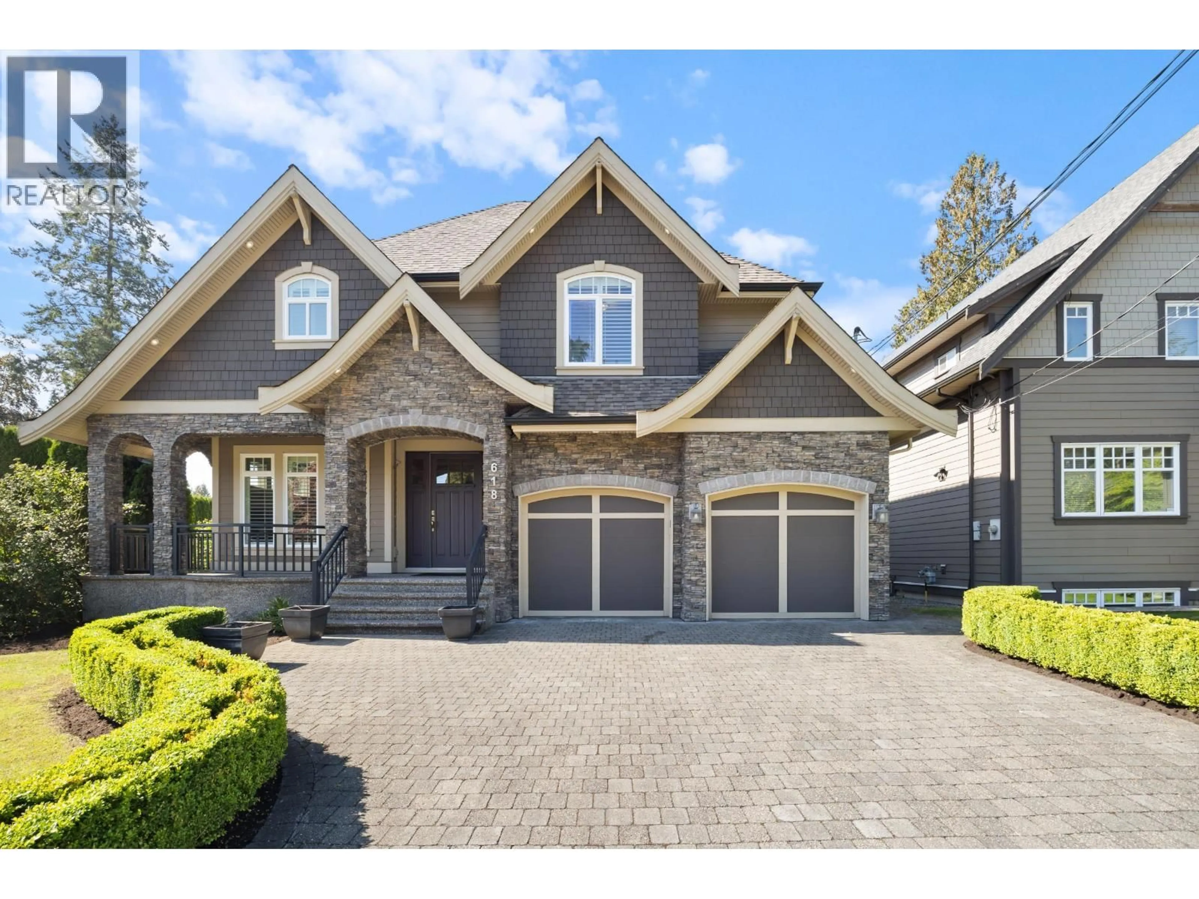 Home with brick exterior material, street for 618 BERRY STREET, Coquitlam British Columbia V3J5T6