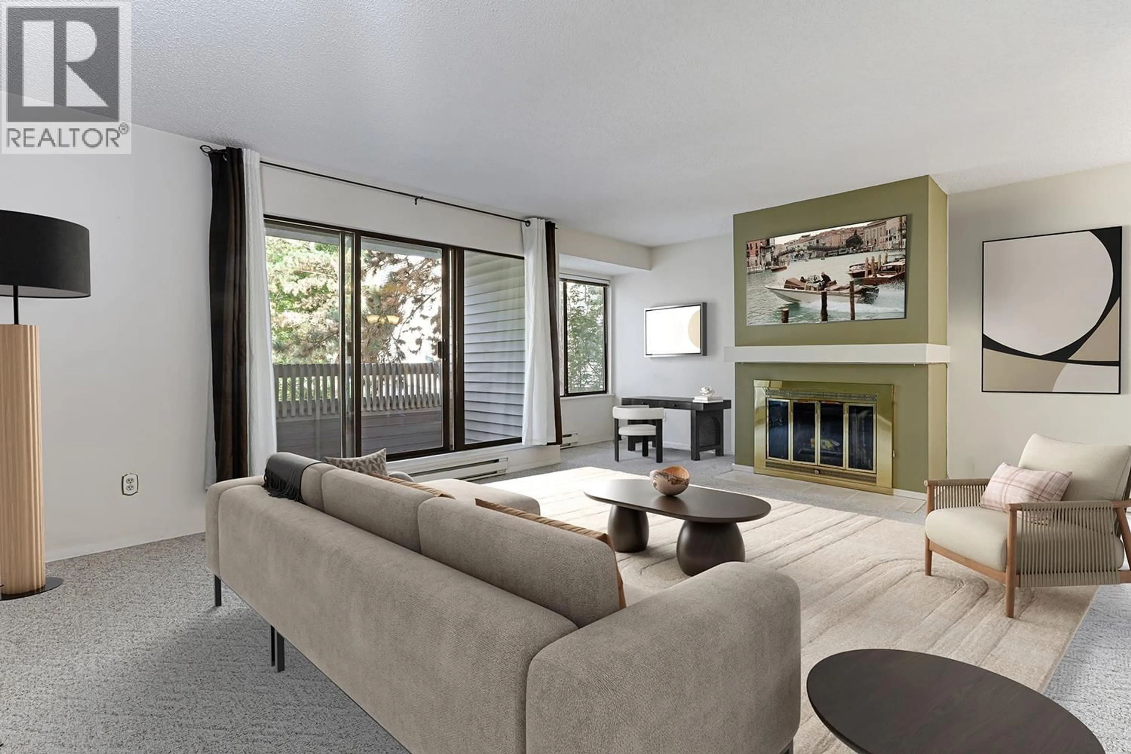 Living room with furniture, unknown for 106 - 5800 COONEY ROAD, Richmond British Columbia V6X3A8