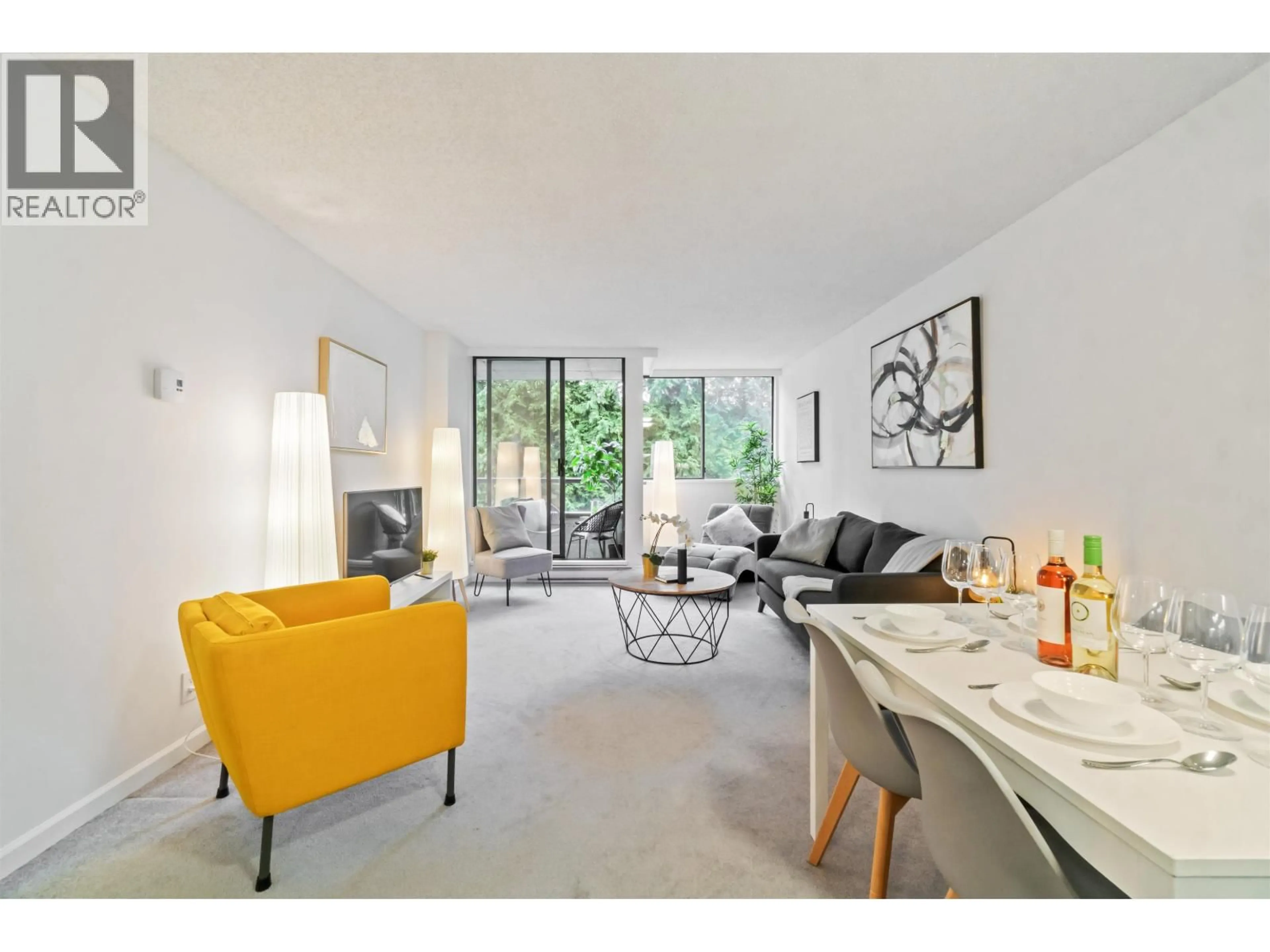 Living room with furniture, unknown for 305 - 3970 CARRIGAN COURT, Burnaby British Columbia V3N4S5