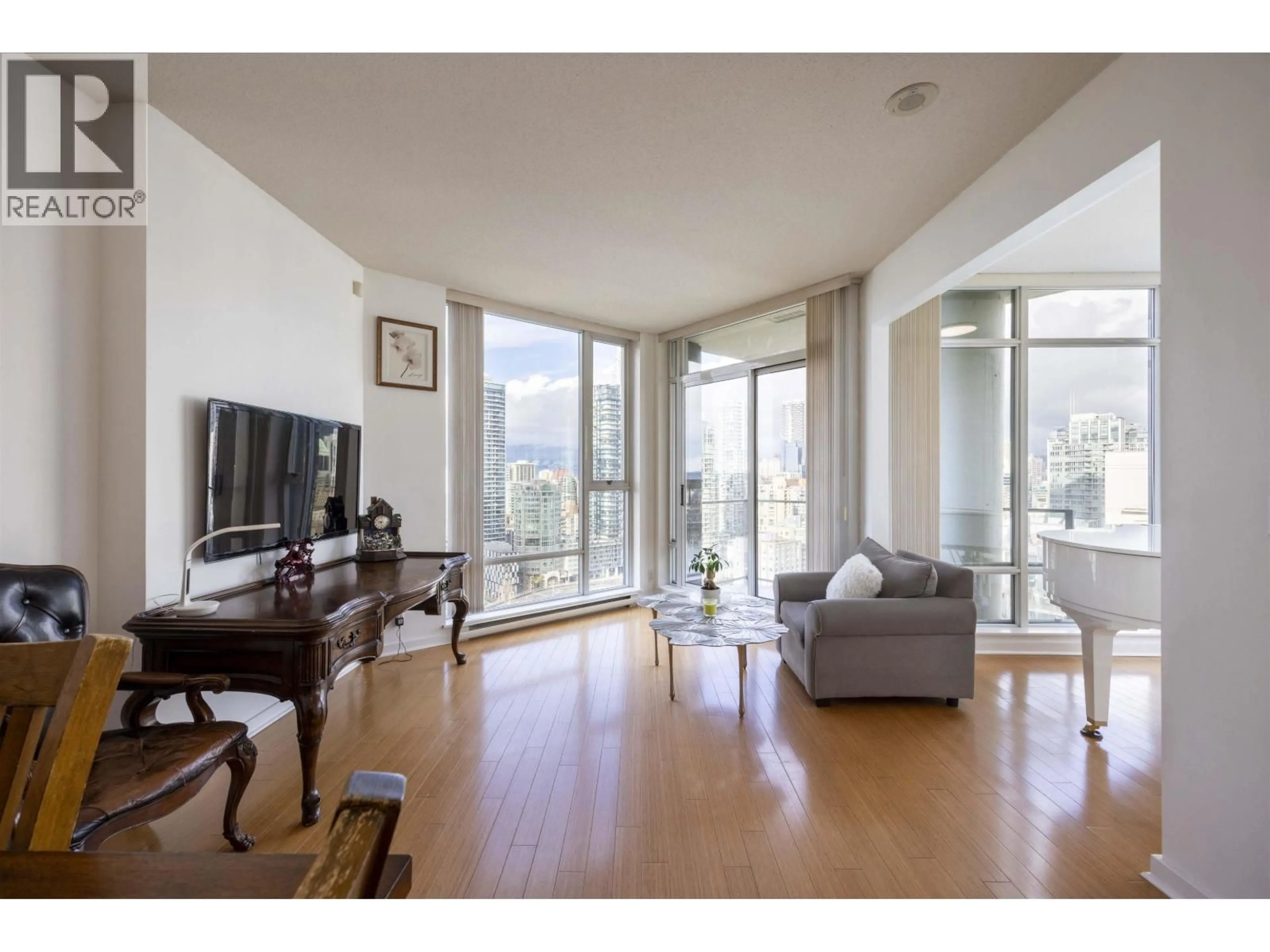 Living room with furniture, unknown for 3207 - 583 BEACH CRESCENT, Vancouver British Columbia V6Z3E6