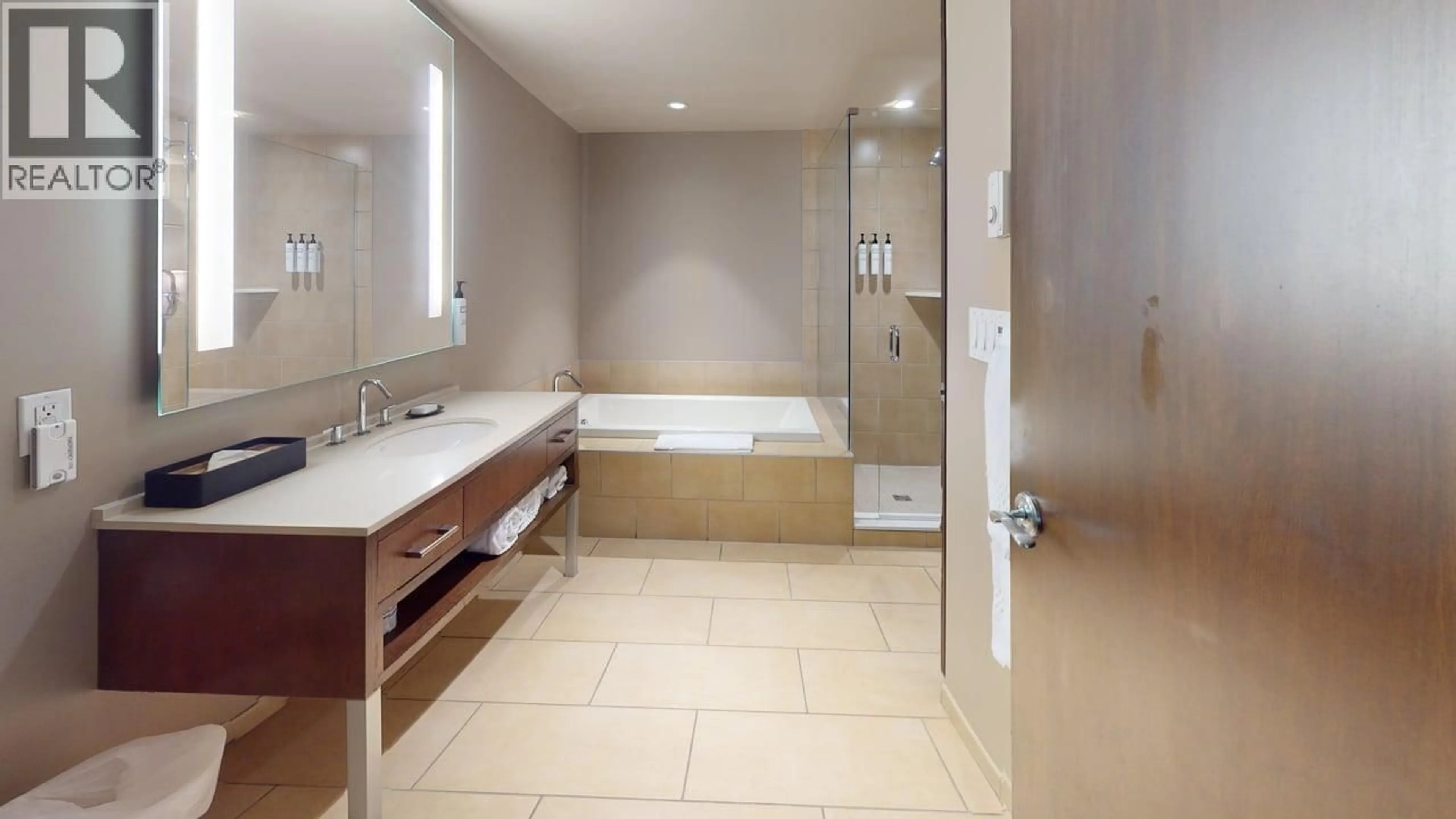 Standard bathroom, ceramic/tile floor for 207A - 2020 LONDON LANE, Whistler British Columbia V0N1B2