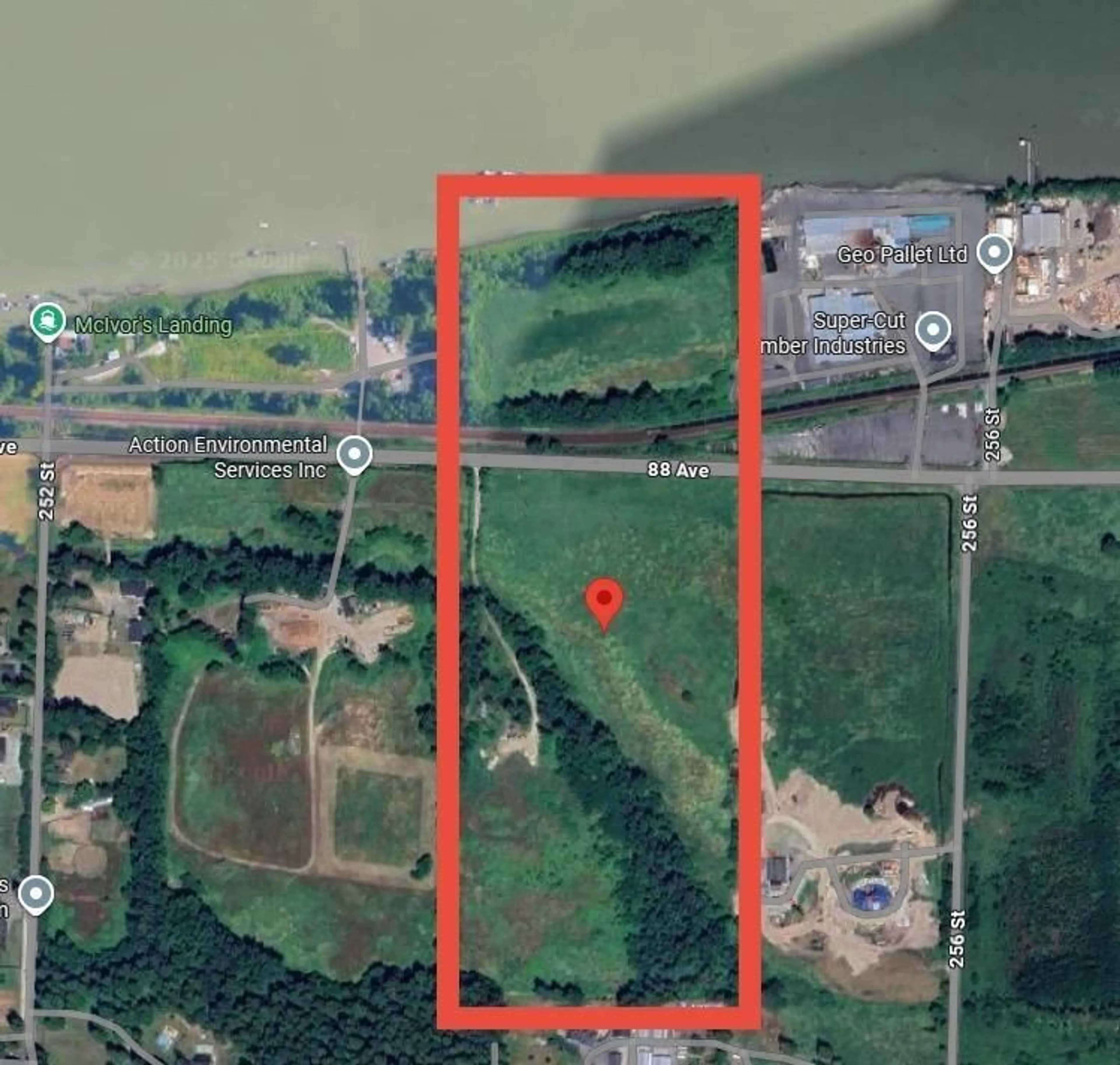 Picture of a map for 25394 88, Langley British Columbia V1M3N8