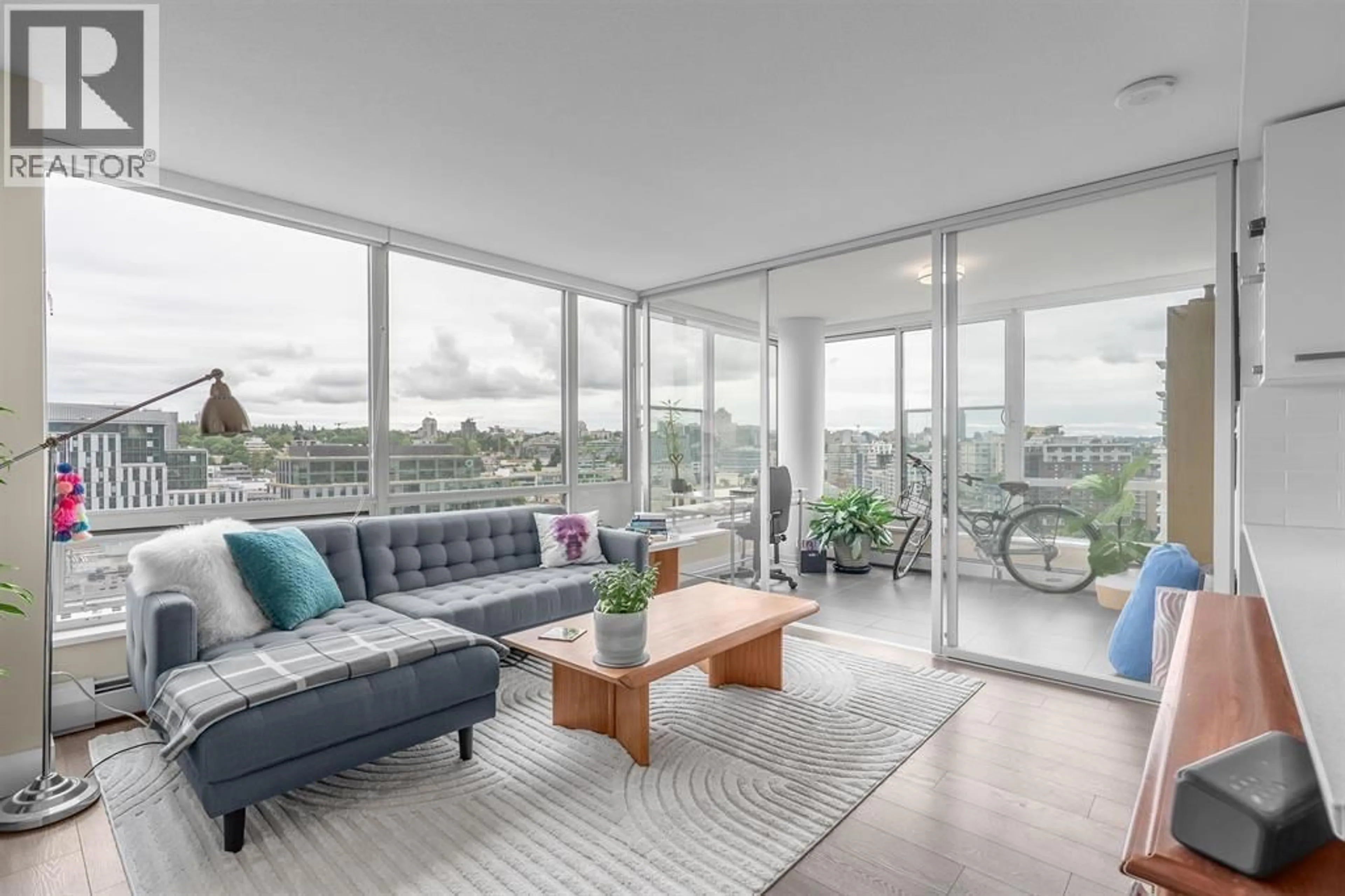 Living room with furniture, unknown for 1503 - 1783 MANITOBA STREET, Vancouver British Columbia V5Y0K1