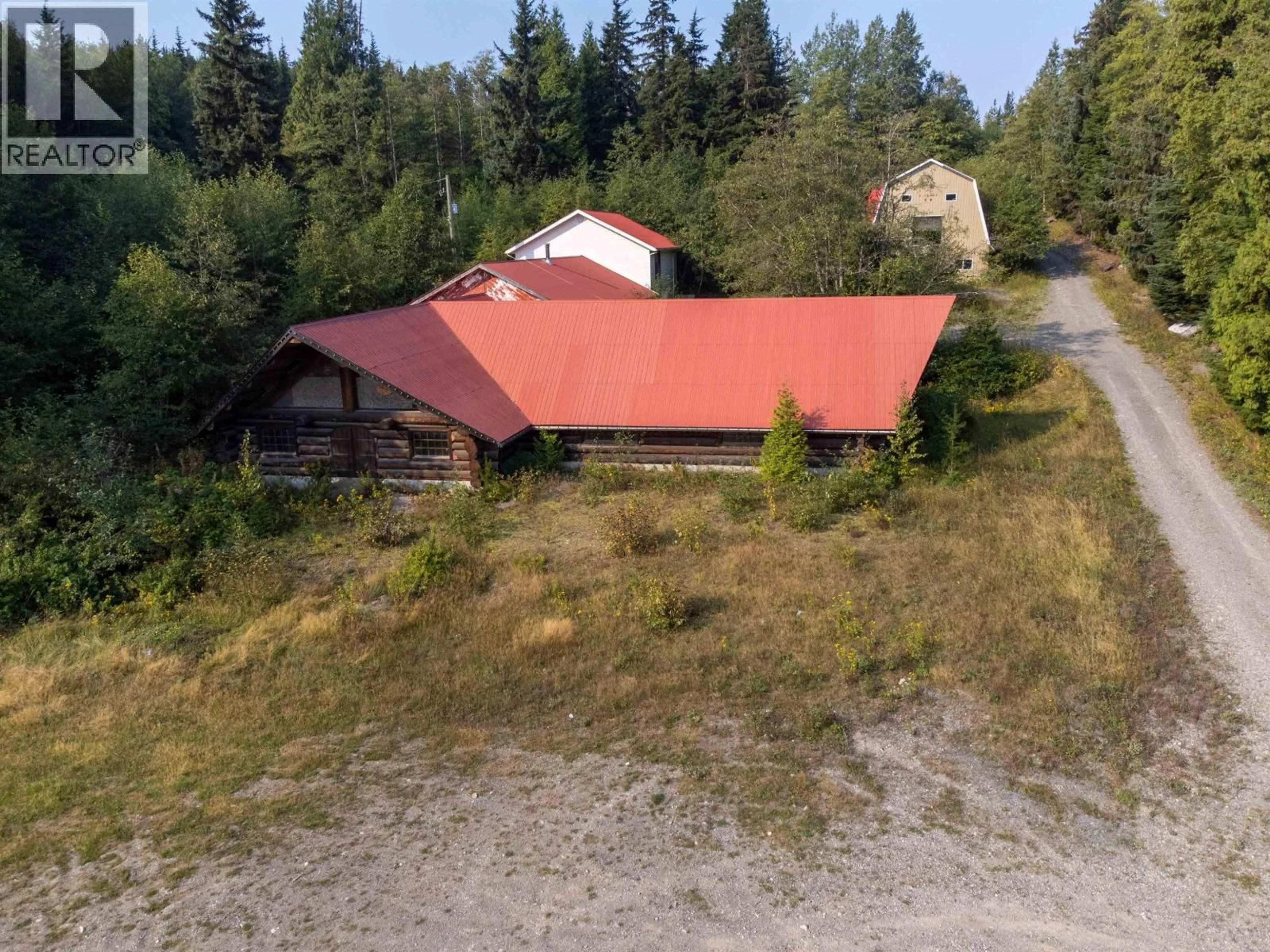 A pic from outside/outdoor area/front of a property/back of a property/a pic from drone, building for 5453 37 HIGHWAY, Terrace British Columbia V8G3Y4