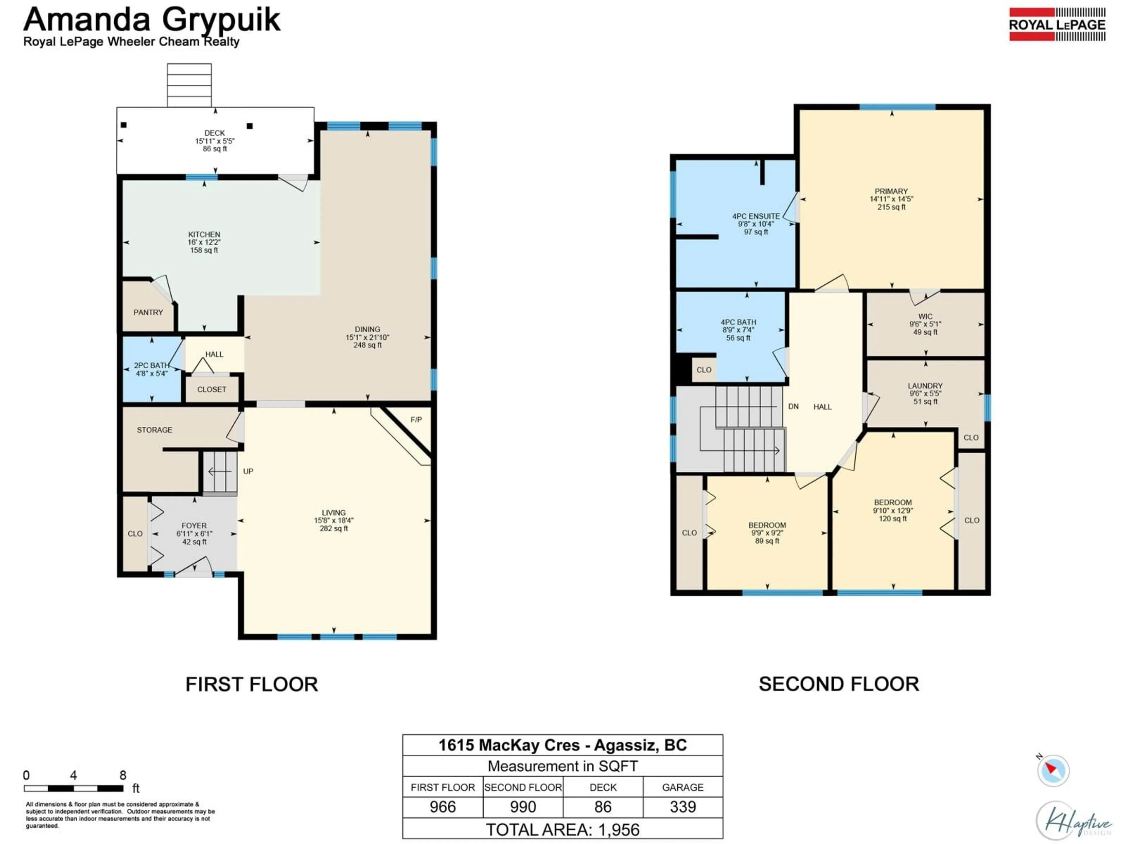 Floor plan for 1516 MACKAY CRESCENT, Agassiz British Columbia V0M1A3