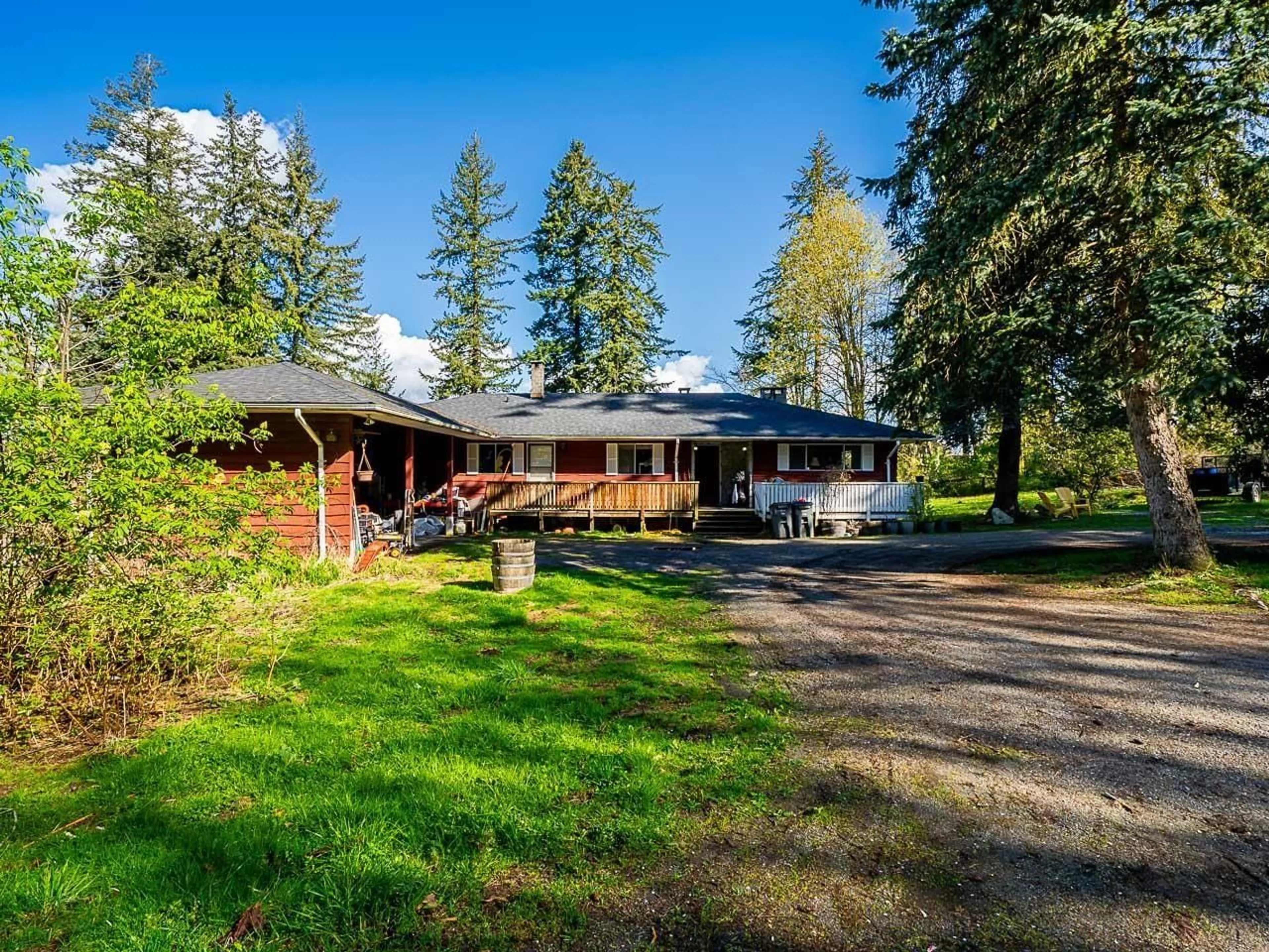 A pic from outside/outdoor area/front of a property/back of a property/a pic from drone, unknown for 18495 0, Surrey British Columbia V3Z9R9