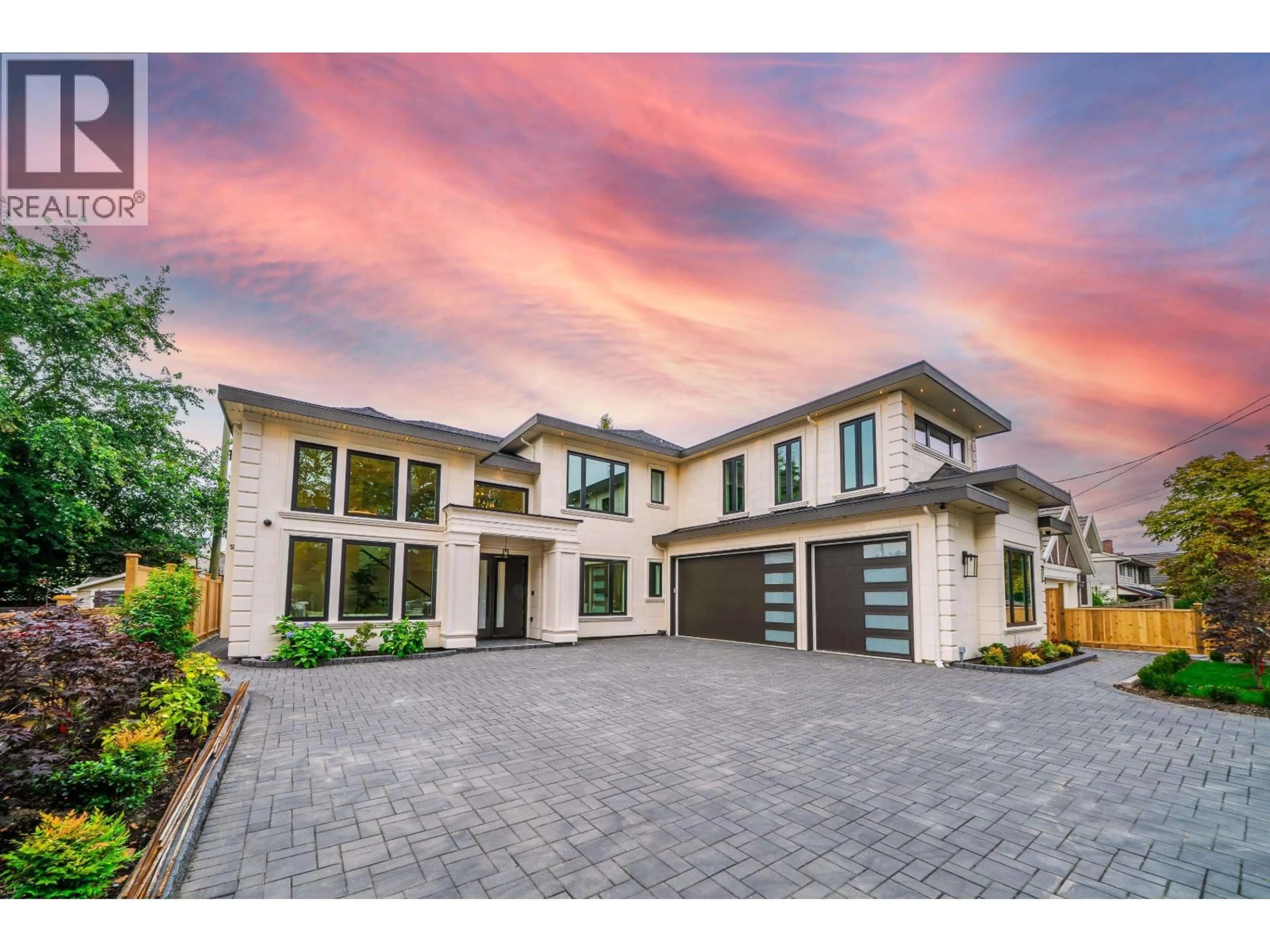 Home with brick exterior material, street for 8411 ELSMORE ROAD, Richmond British Columbia V7C2A2