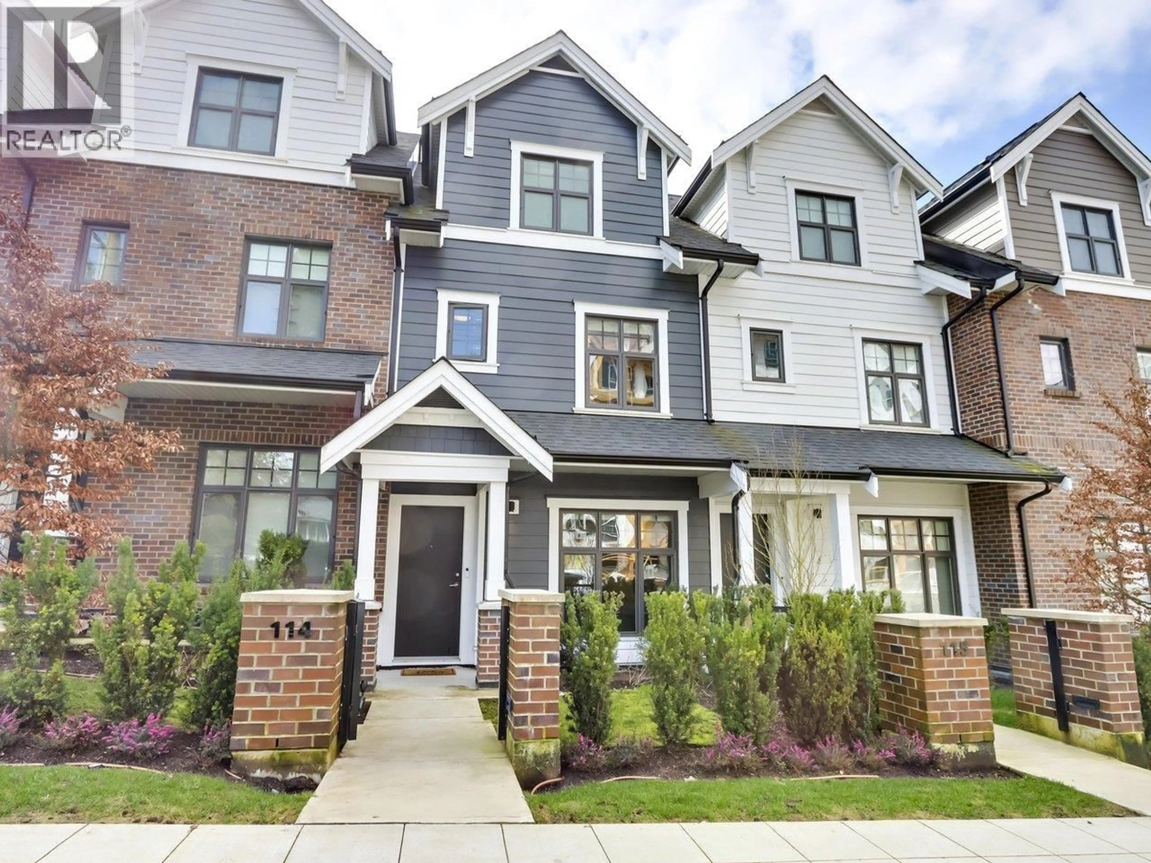 Home with brick exterior material, street for 114 - 678 FAIRVIEW STREET, Coquitlam British Columbia V3J0N1