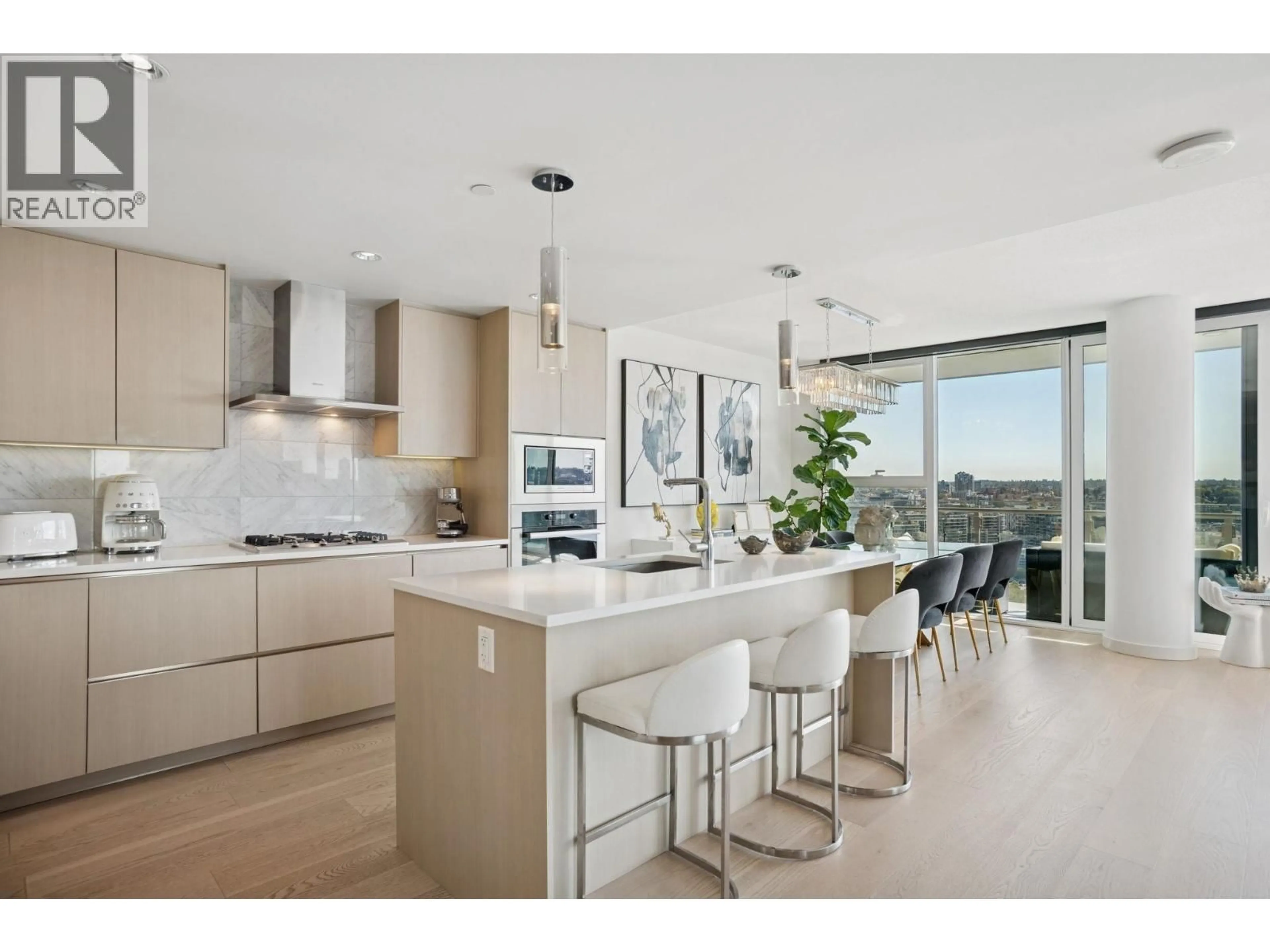 Open concept kitchen, unknown for 2618 - 89 NELSON STREET, Vancouver British Columbia V6Z0E7