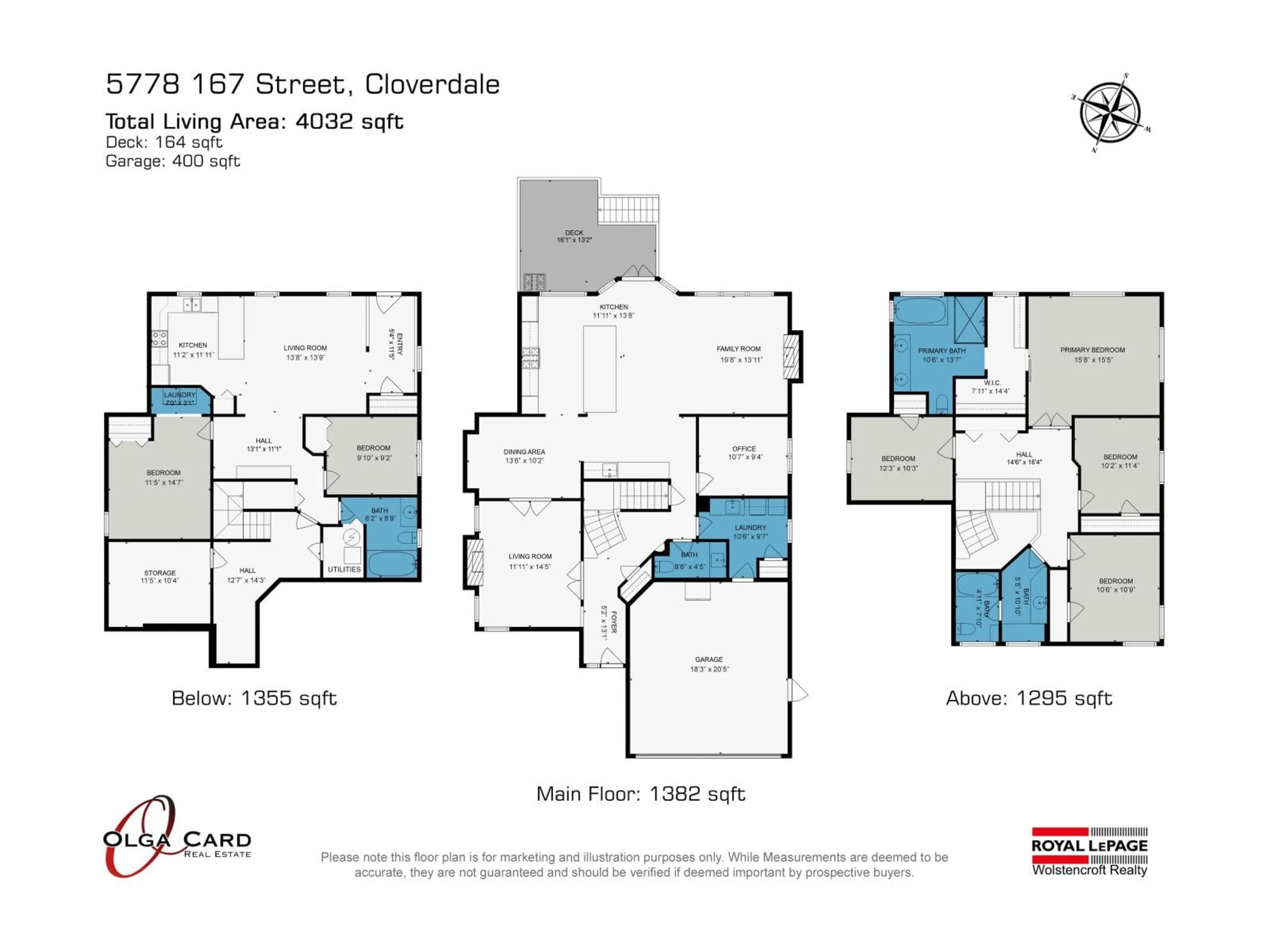 Floor plan for 5778 167, Surrey British Columbia V3S9T4