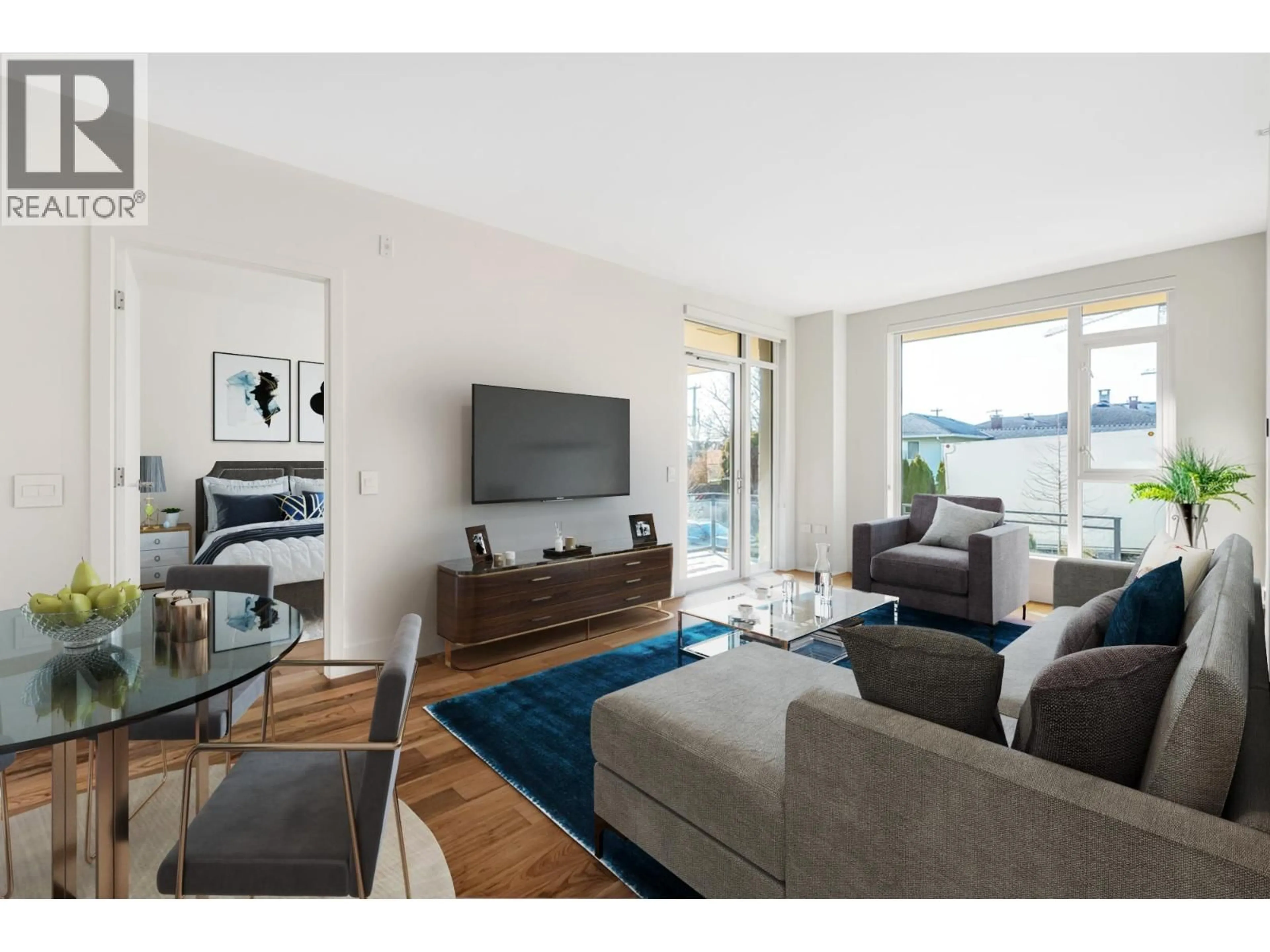 Living room with furniture, unknown for 203 - 389 59TH AVENUE, Vancouver British Columbia V5X0J4