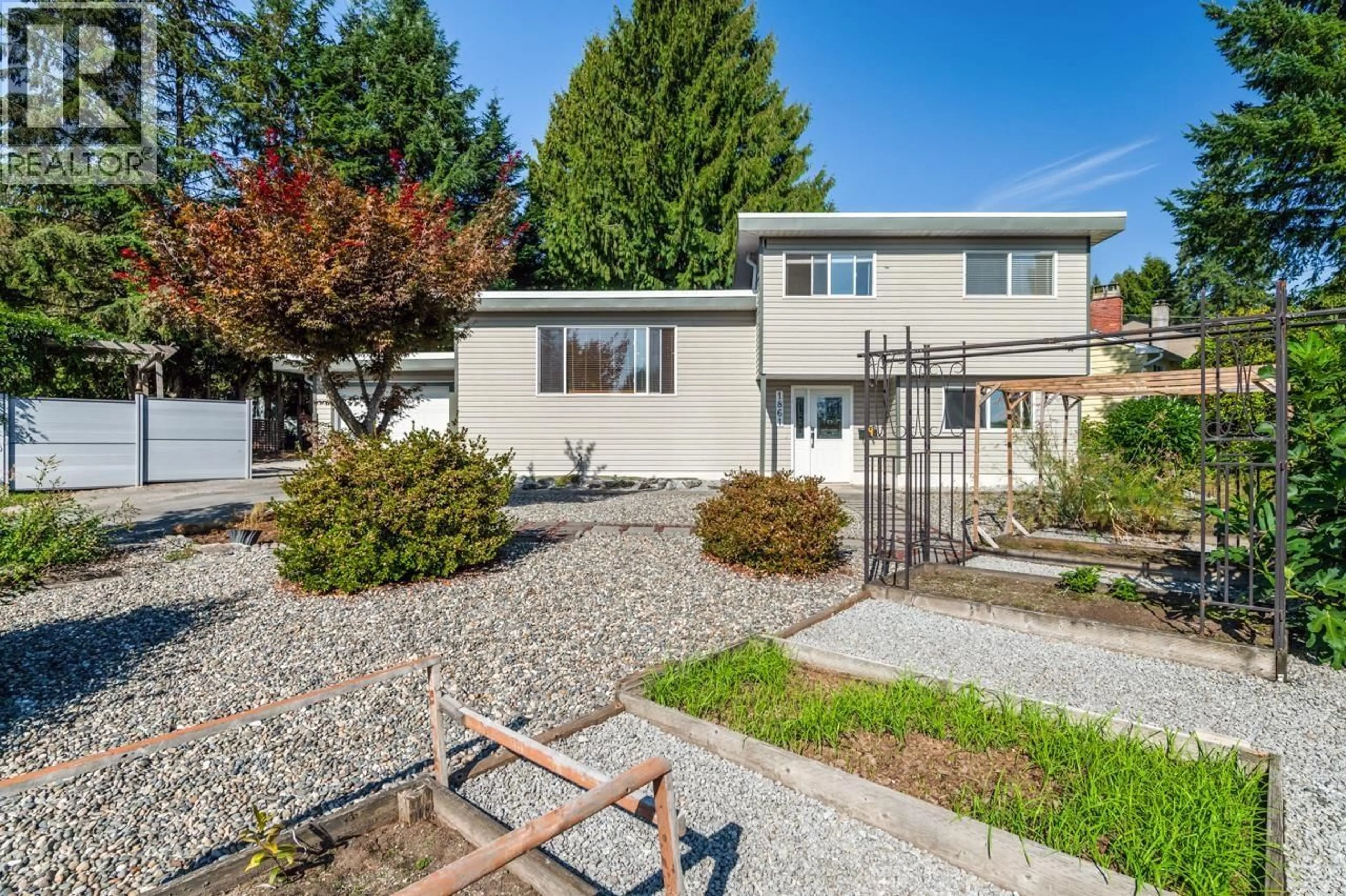 Home with vinyl exterior material, street for 1861 GALER WAY, Port Coquitlam British Columbia V3B2R5