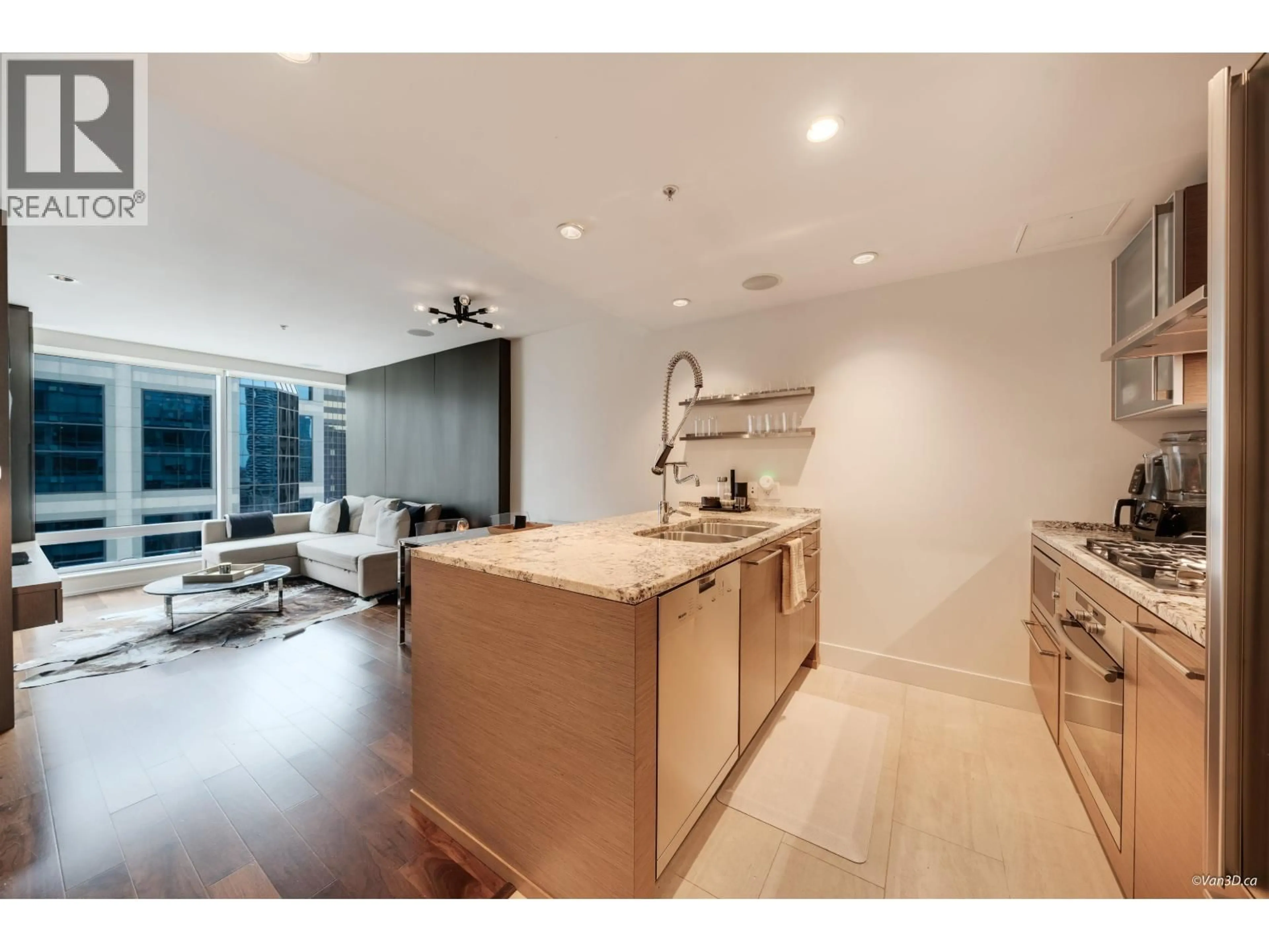 Open concept kitchen, unknown for 2903 - 1111 ALBERNI STREET, Vancouver British Columbia V6E4V2