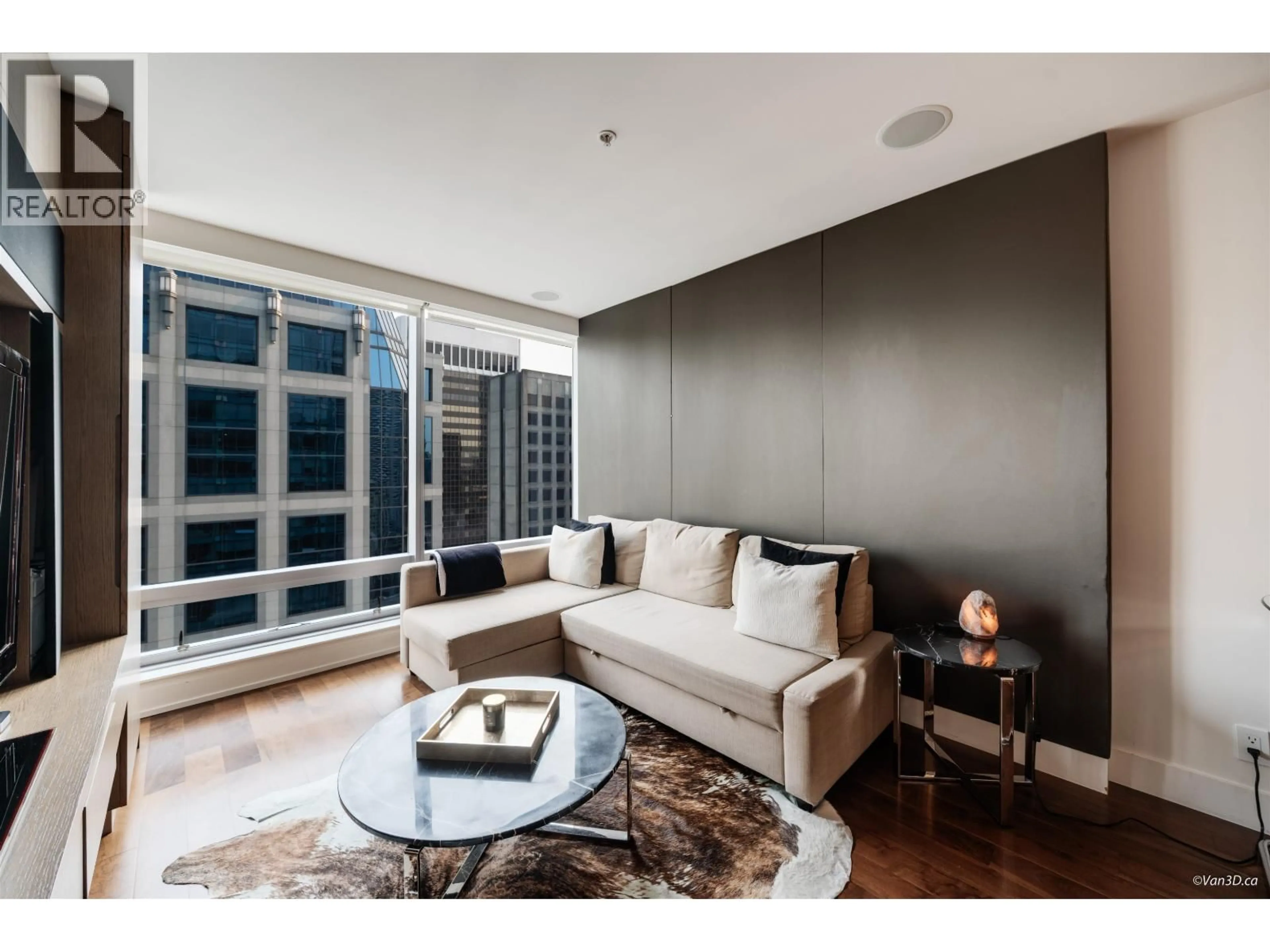 Living room with furniture, unknown for 2903 - 1111 ALBERNI STREET, Vancouver British Columbia V6E4V2