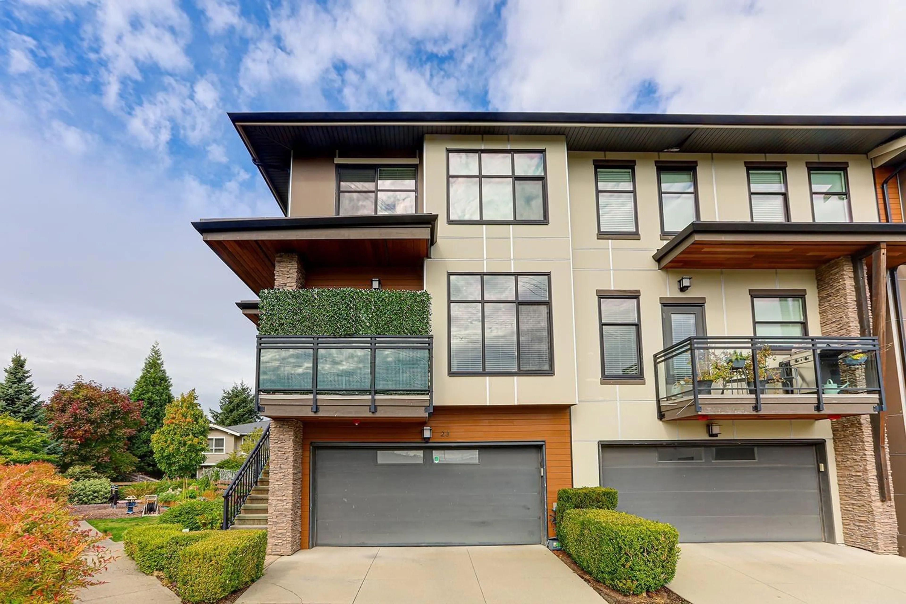 Home with brick exterior material, street for 23 - 2687 158, Surrey British Columbia V3Z6V3