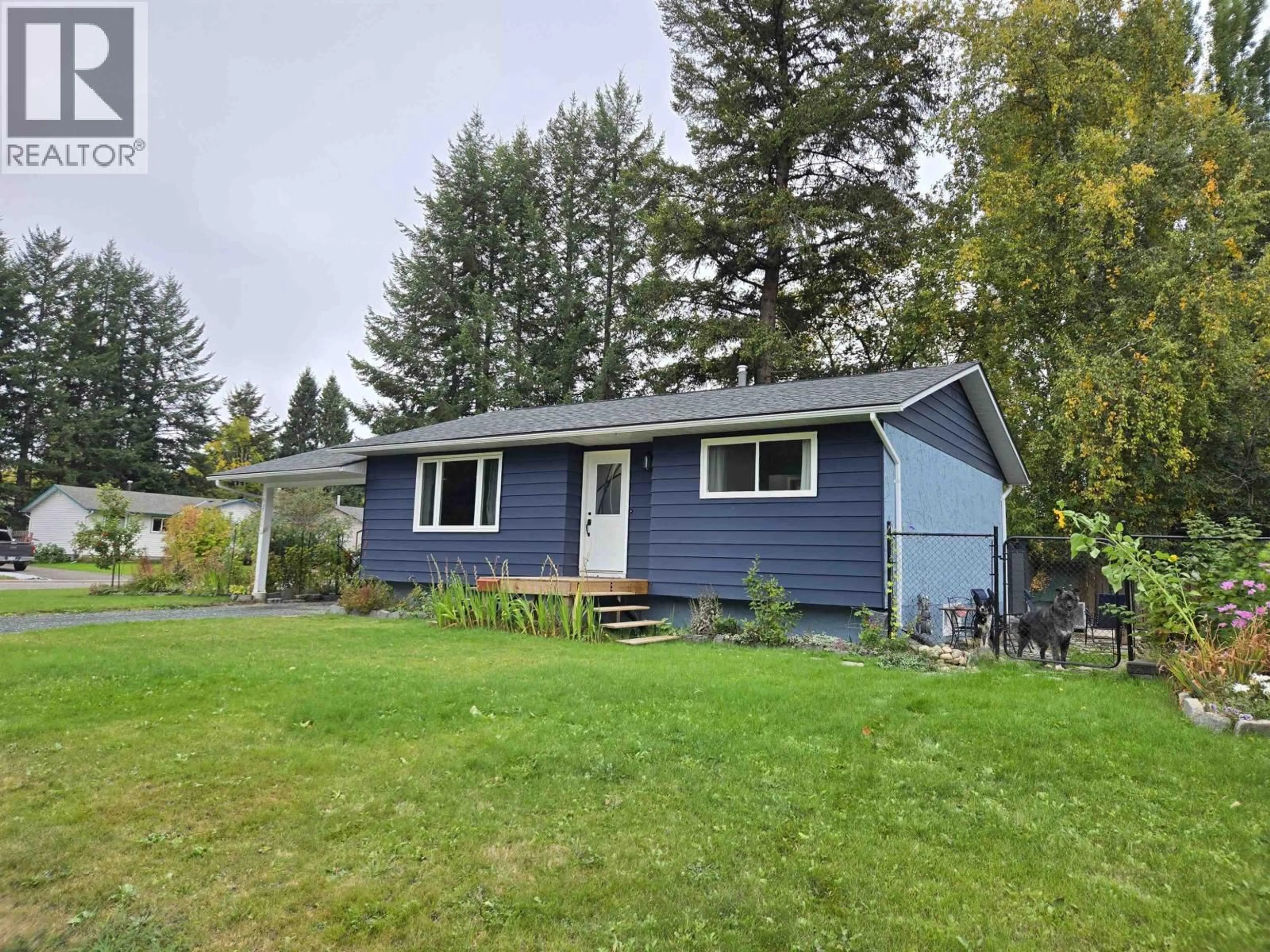 Home with vinyl exterior material, street for 7781 NEWTON CRESCENT, Prince George British Columbia V2N3L7