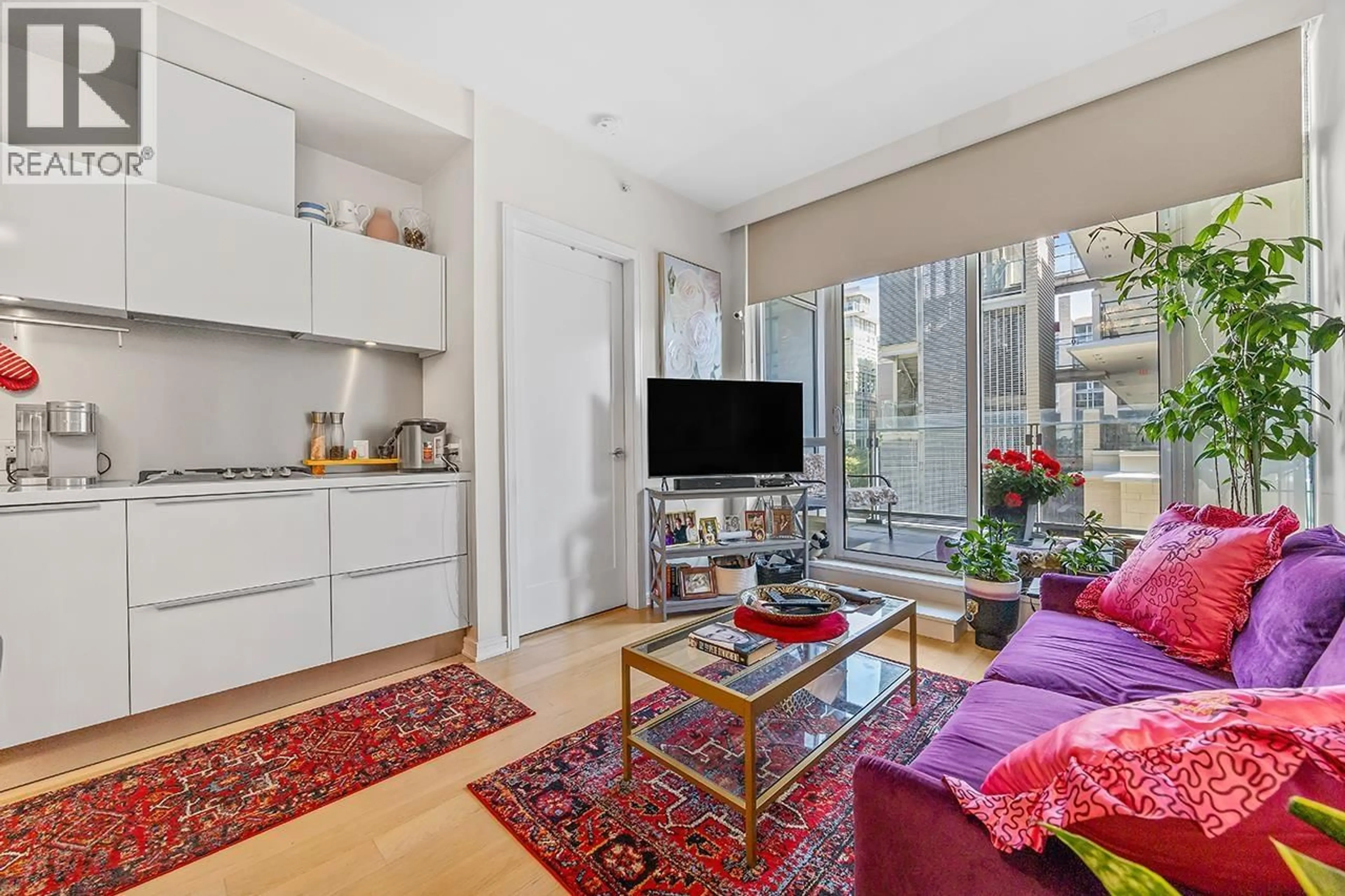 Living room with furniture, unknown for 302 - 1616 COLUMBIA STREET, Vancouver British Columbia V5Y0B7