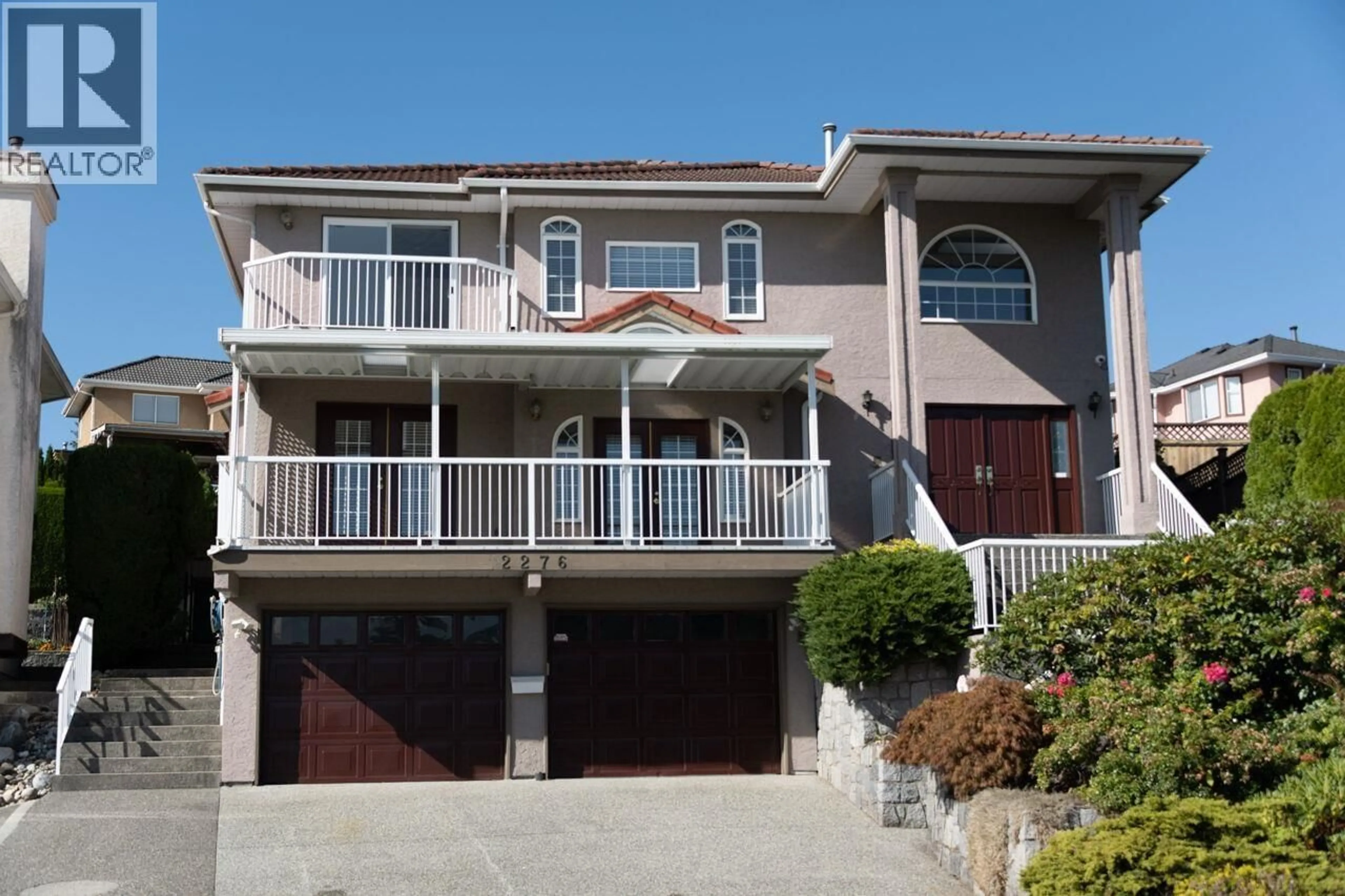 Home with vinyl exterior material, street for 2276 SICAMOUS AVENUE, Coquitlam British Columbia V3K6P5