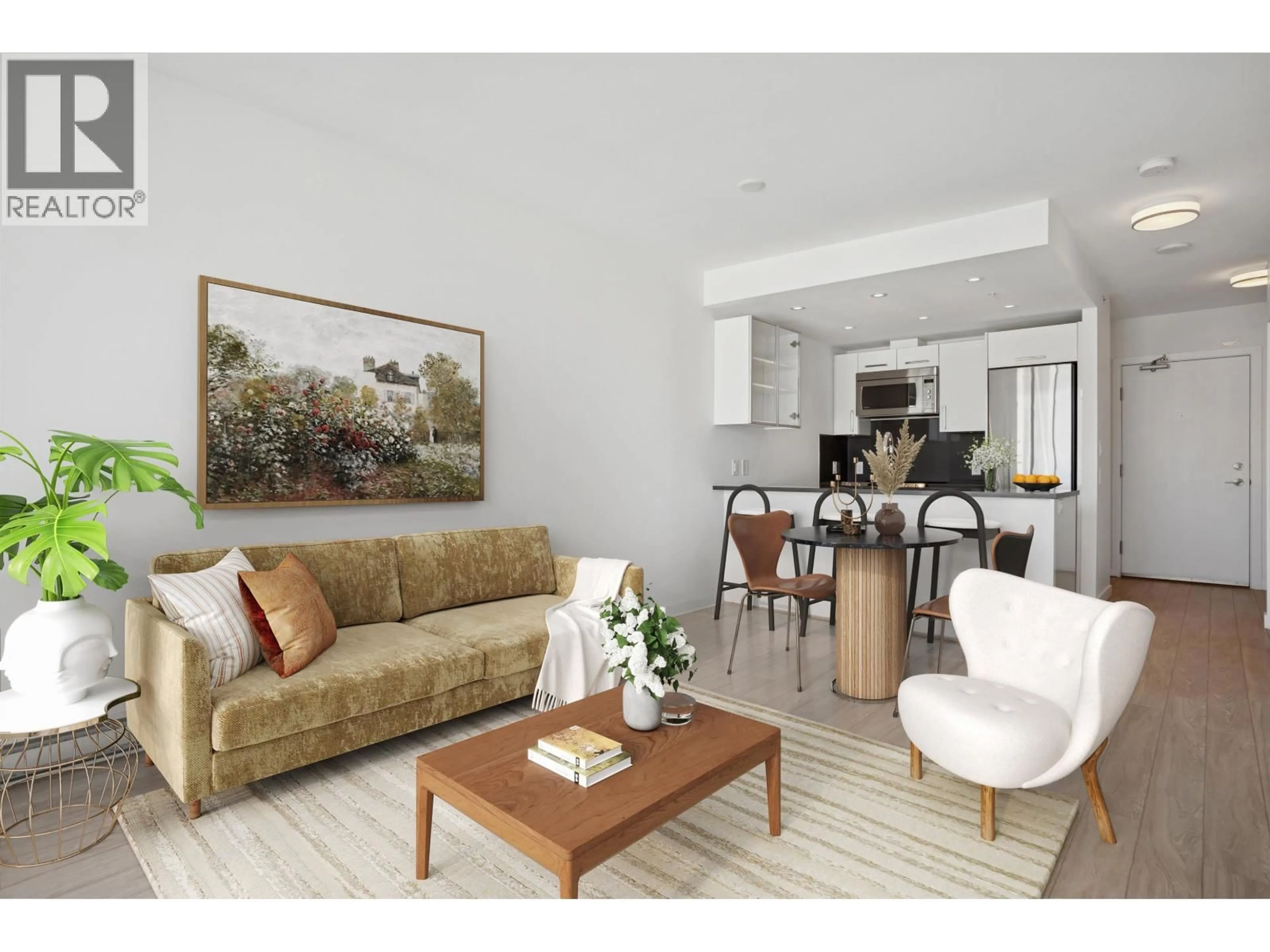 Living room with furniture, unknown for 554 - 955 HASTINGS STREET, Vancouver British Columbia V6A0G8